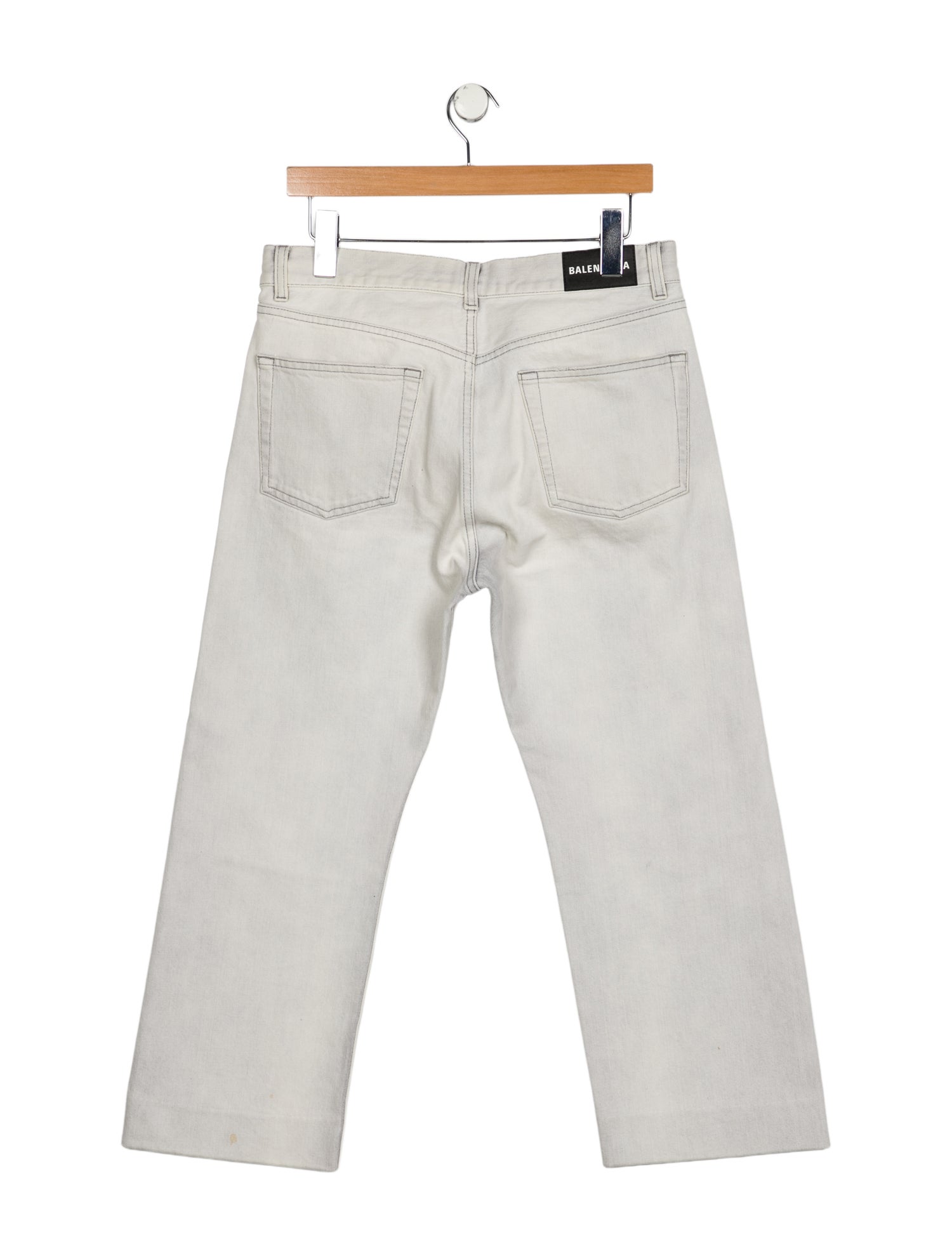 Balenciaga 2019 Straight-Leg Jeans