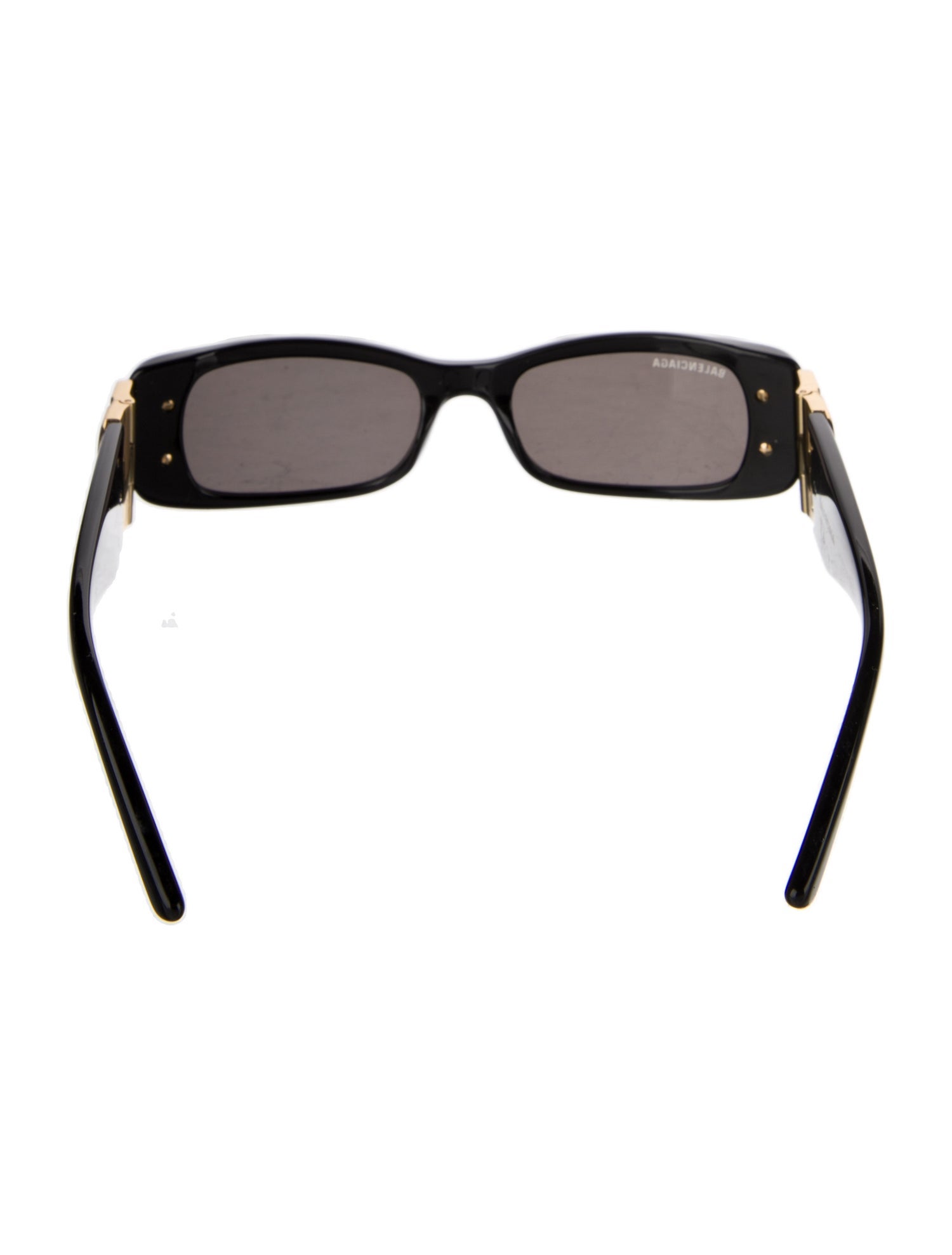 Balenciaga Signature Logo Square Sunglasses
