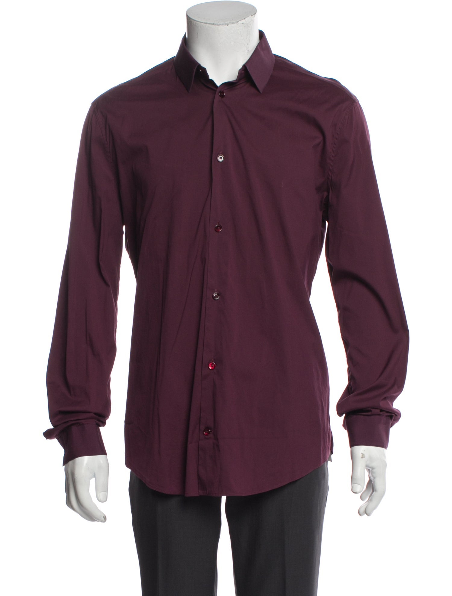 Balenciaga 2013 Long Sleeve Dress Shirt