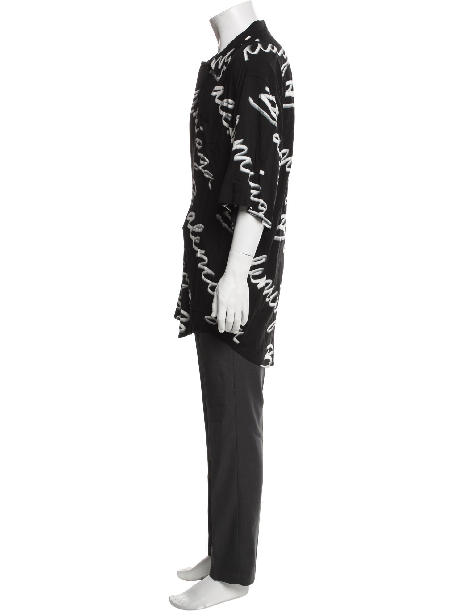 Balenciaga 2022 Printed Shirt