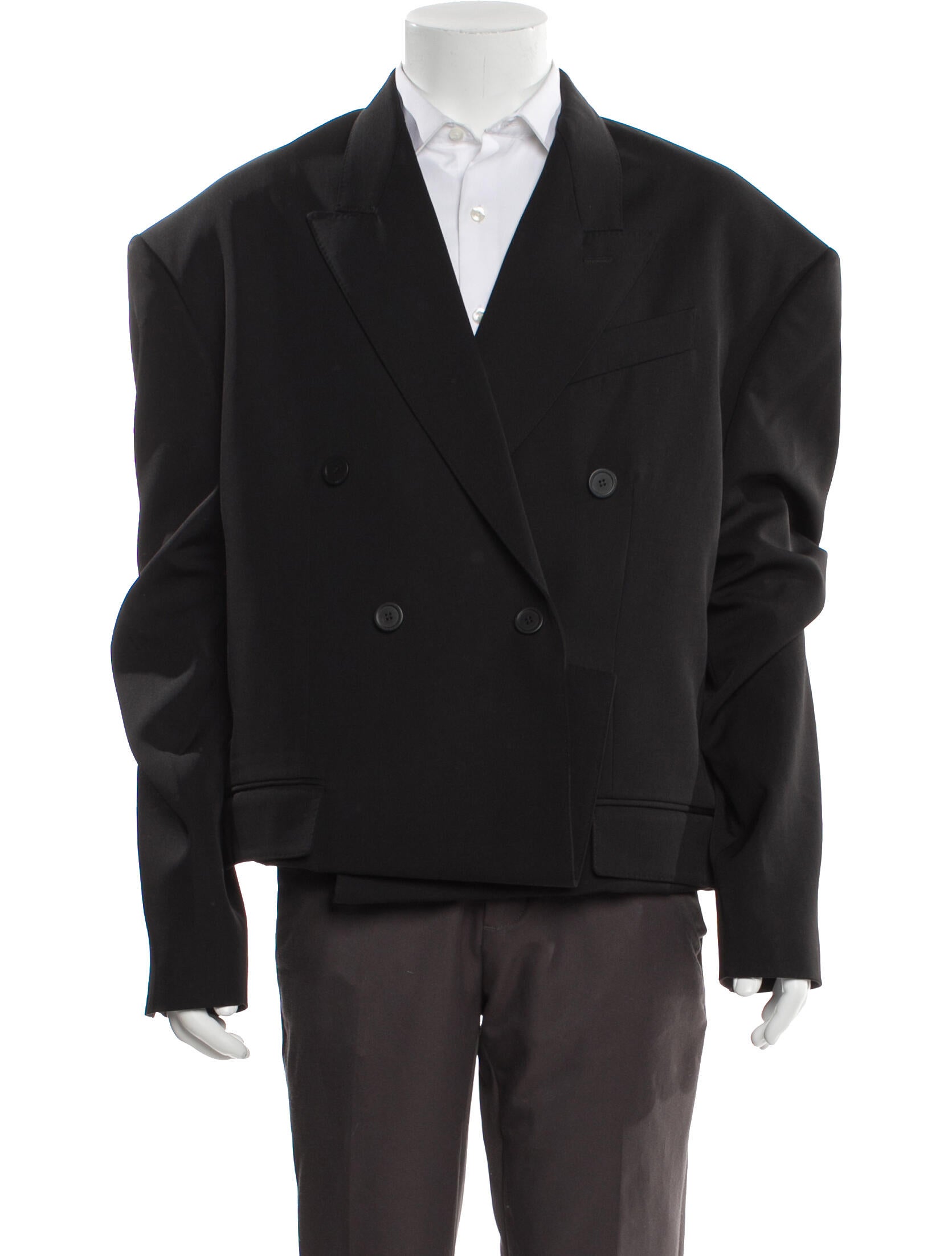 Balenciaga 2023 Folded Blazer