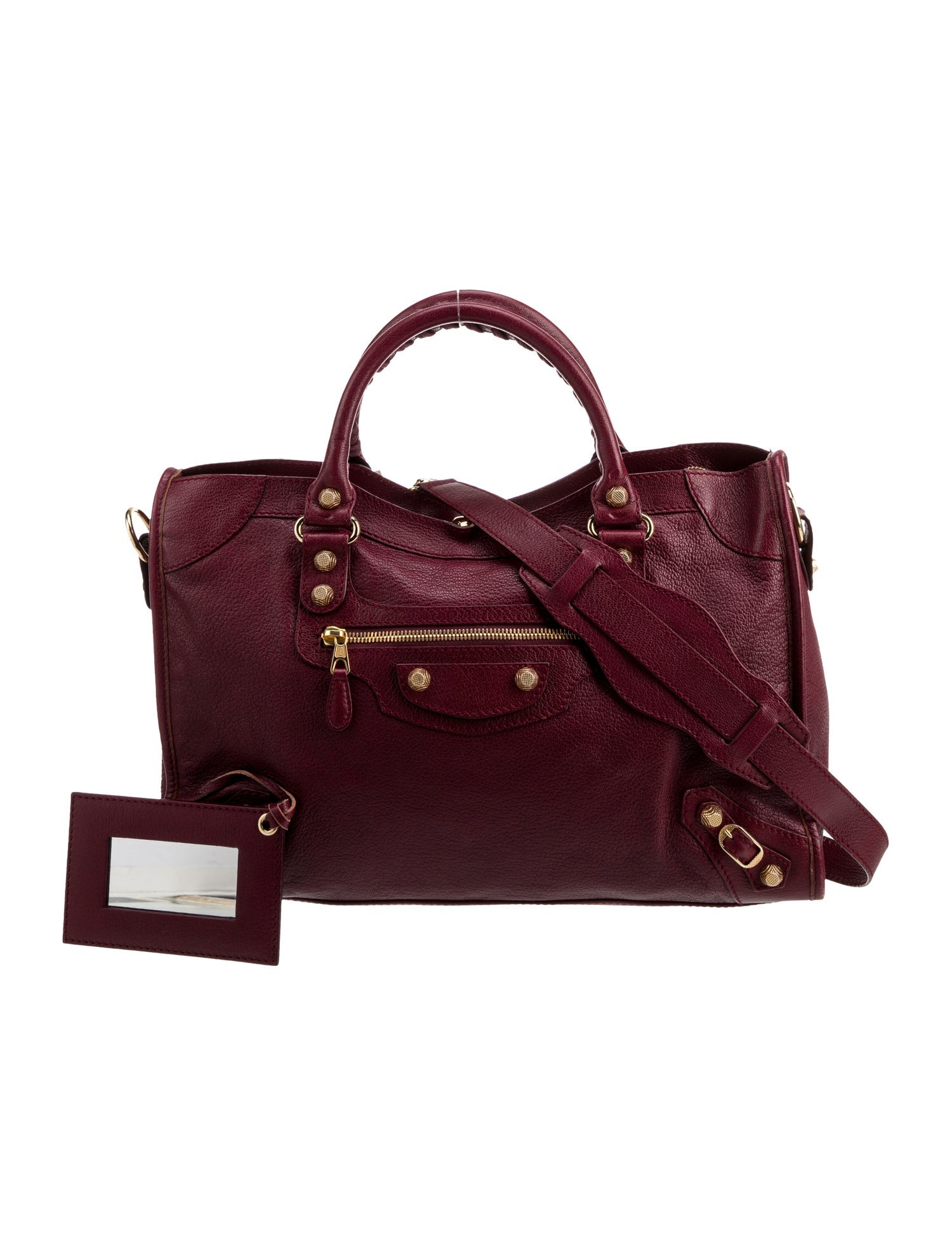 Balenciaga Leather Top Handle Bag