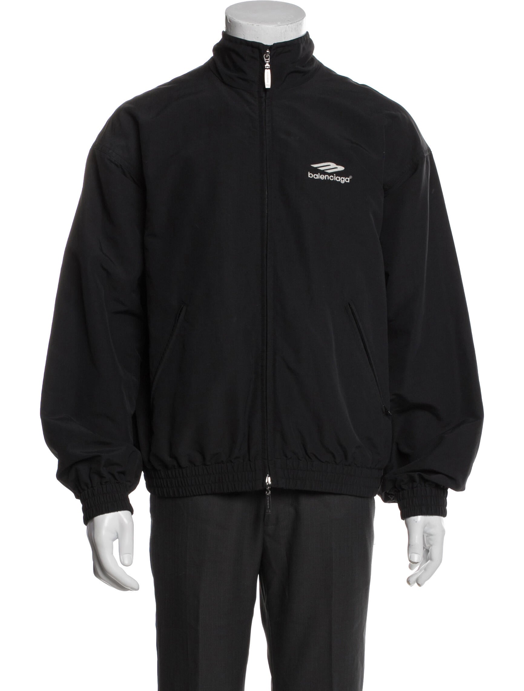 Balenciaga 2022 Graphic Print Windbreaker