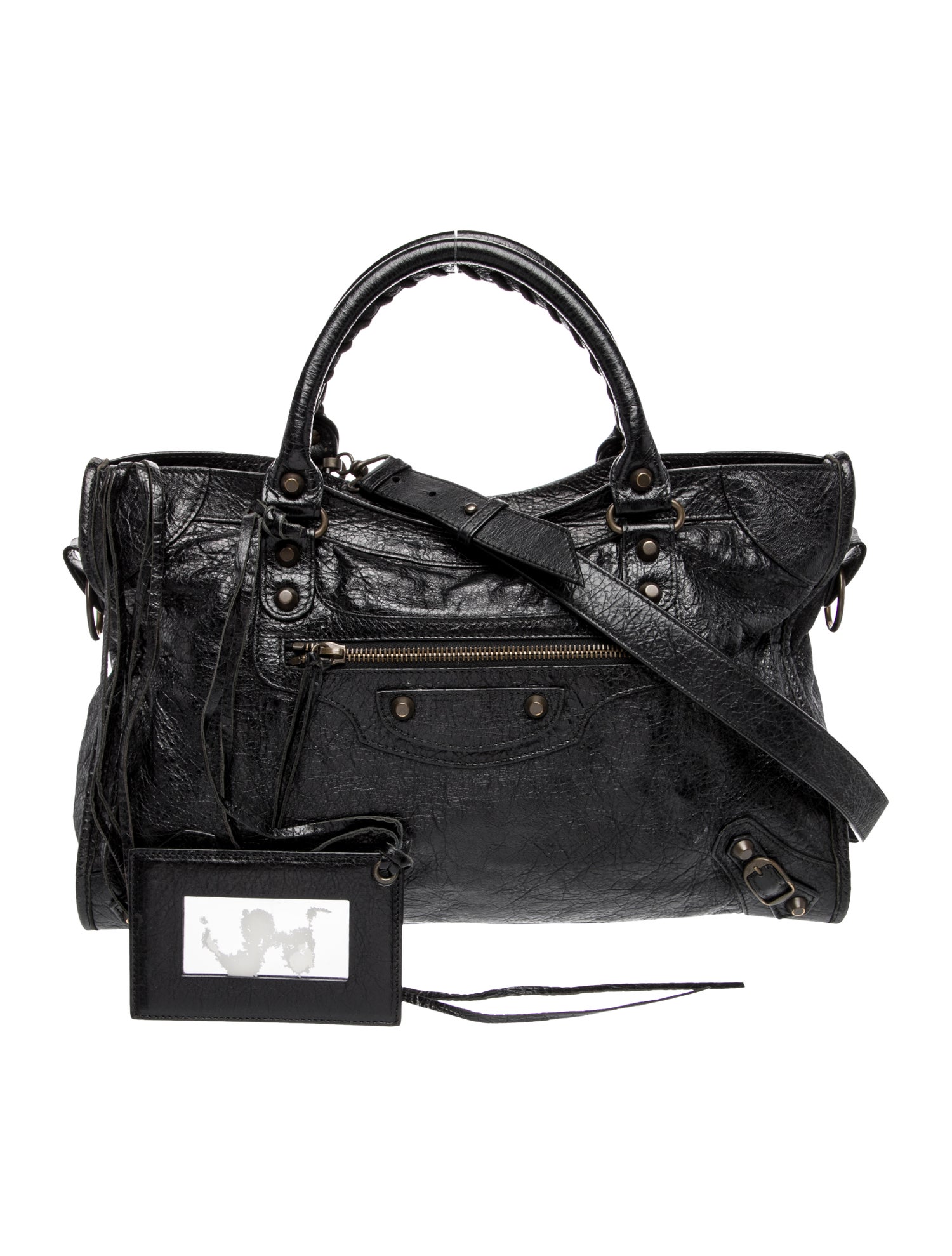 Balenciaga Leather Motocross Classic City