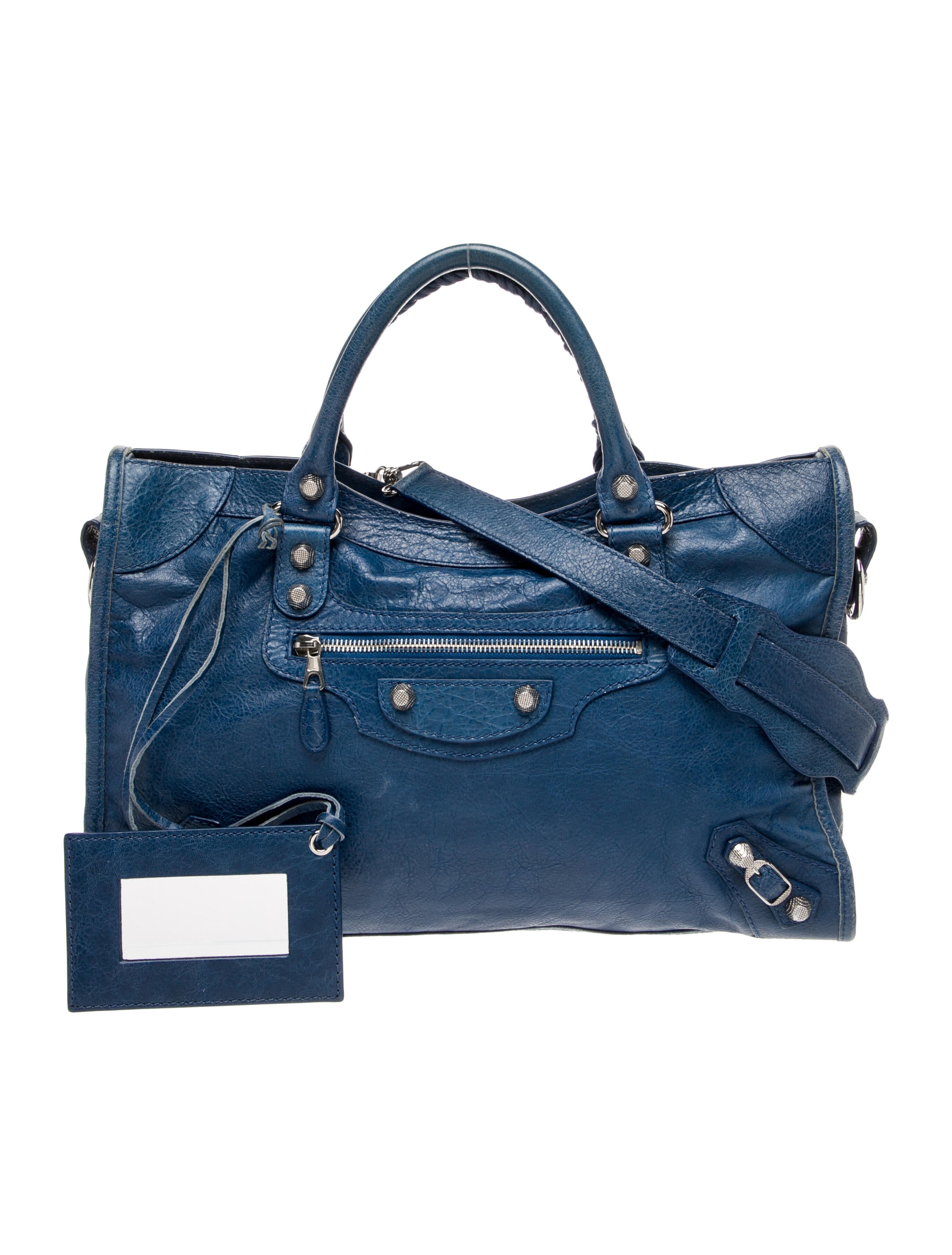 Balenciaga Leather Motocross City Giant