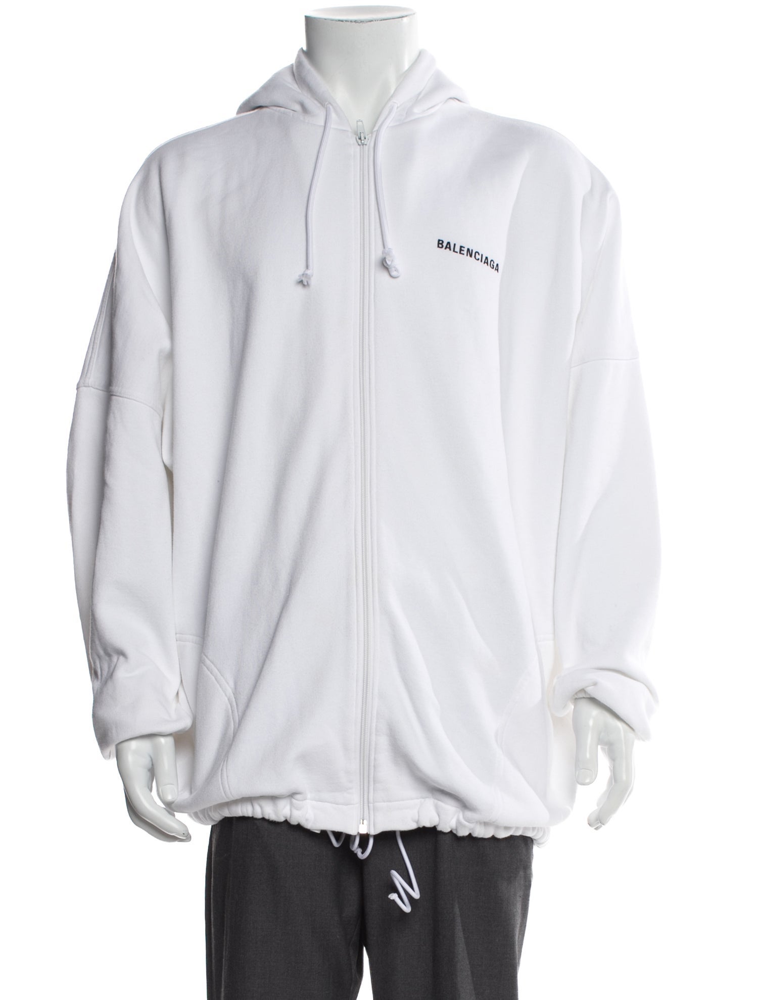 Balenciaga 2018 Graphic Print Hoodie