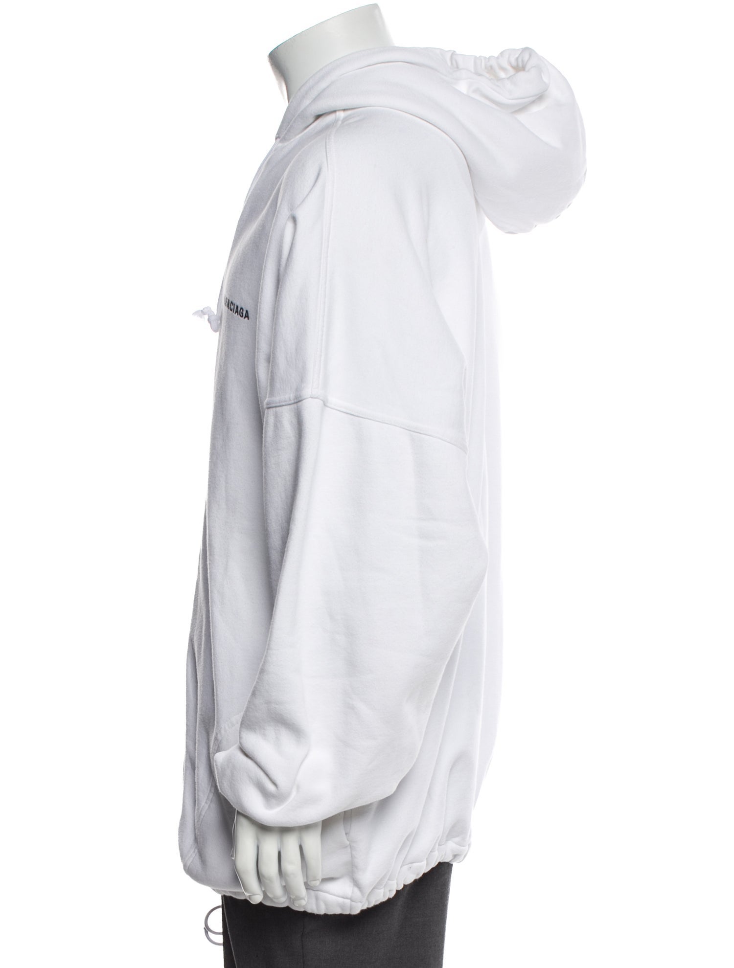 Balenciaga 2018 Graphic Print Hoodie