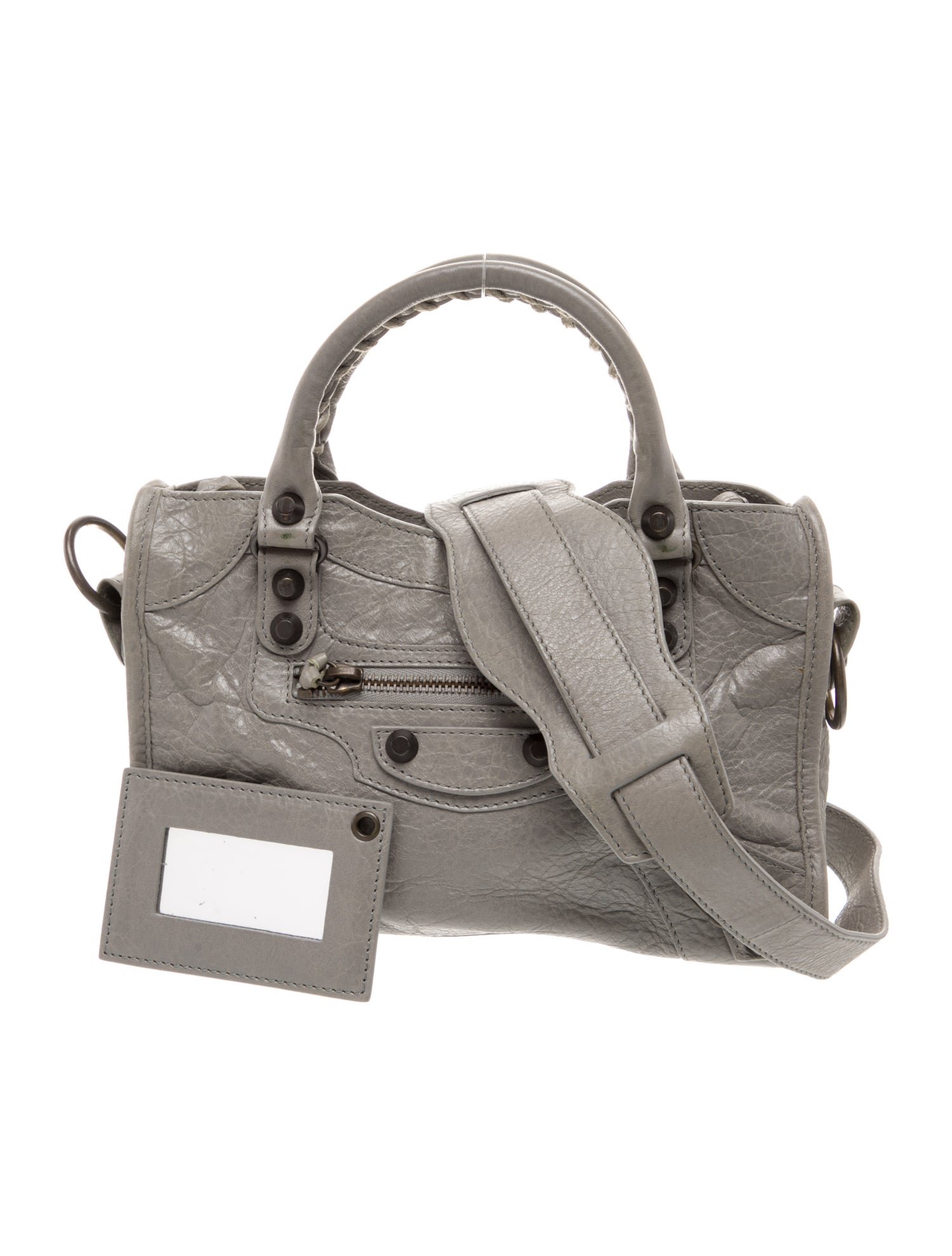 Balenciaga Leather Motocross Classic City Mini