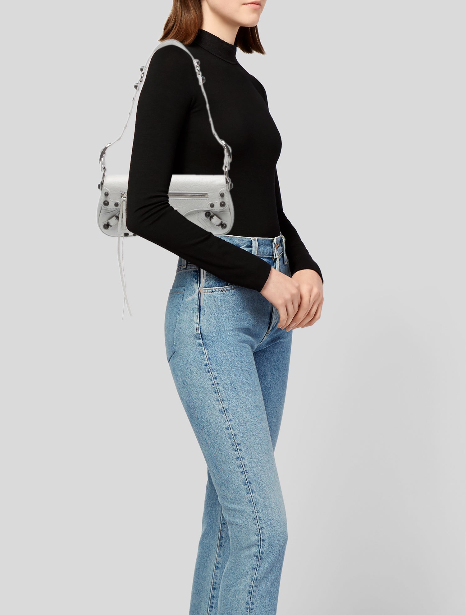 Balenciaga Leather Motocross Classic City 2024