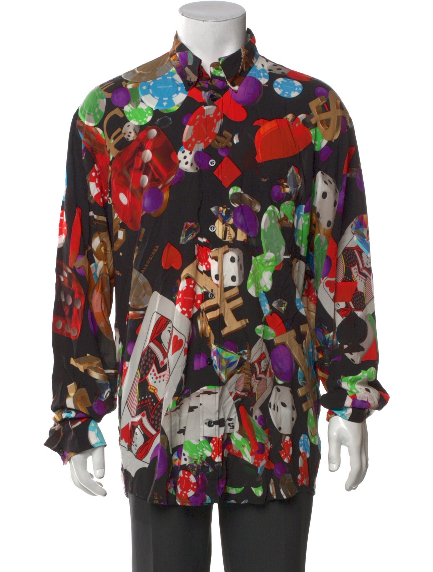 Balenciaga 2019 Printed Shirt