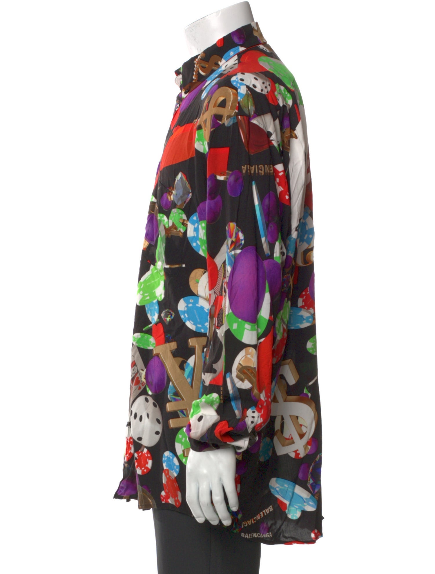 Balenciaga 2019 Printed Shirt