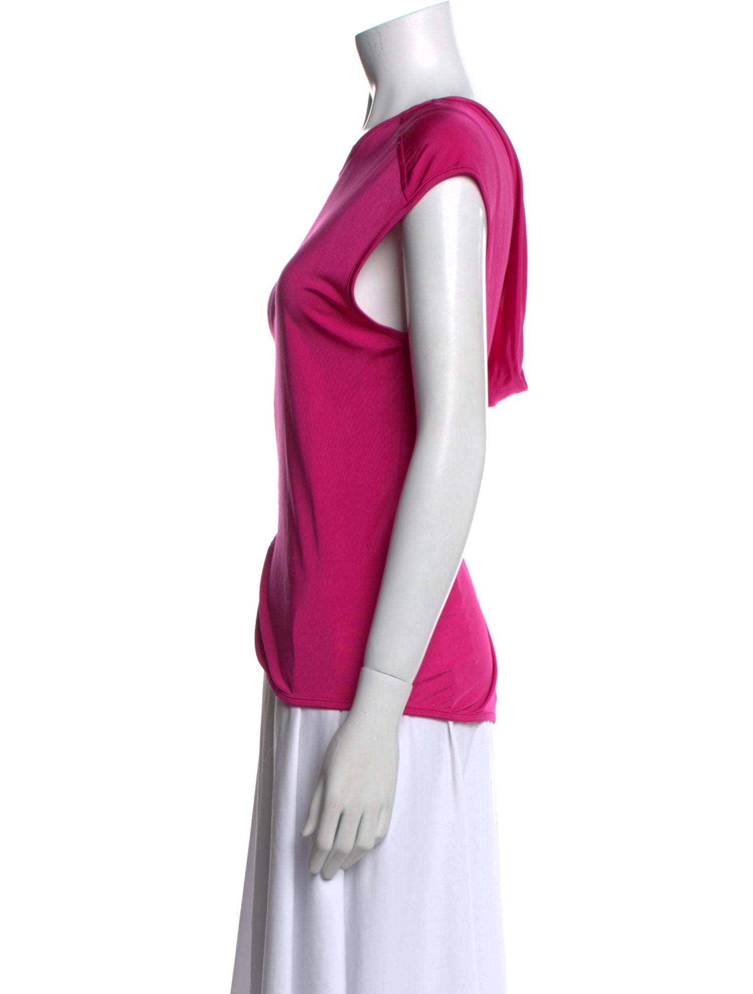 Balenciaga 2012 Bateau Neckline T-Shirt