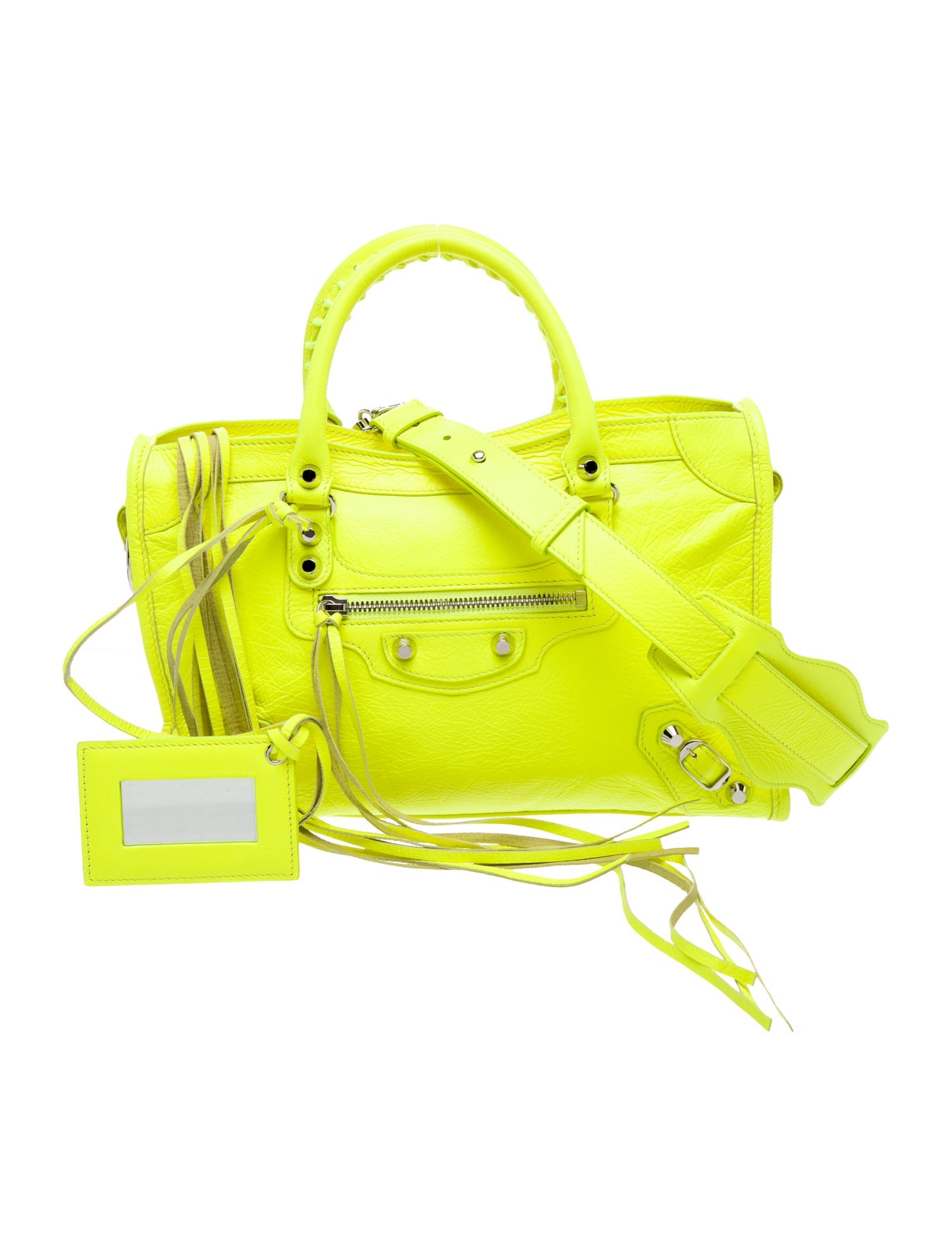 Balenciaga Leather Motocross Classic City