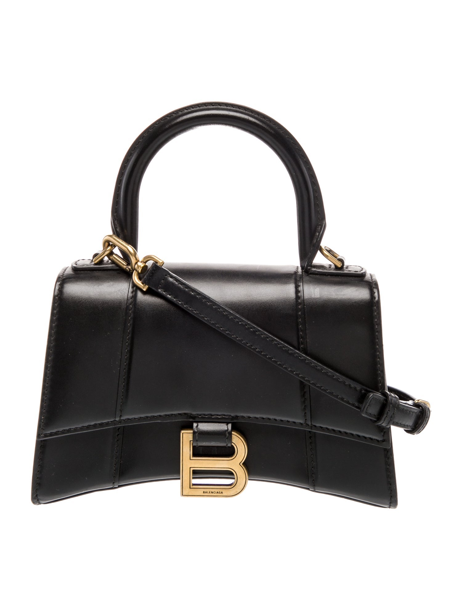 Balenciaga Leather Hourglass XS