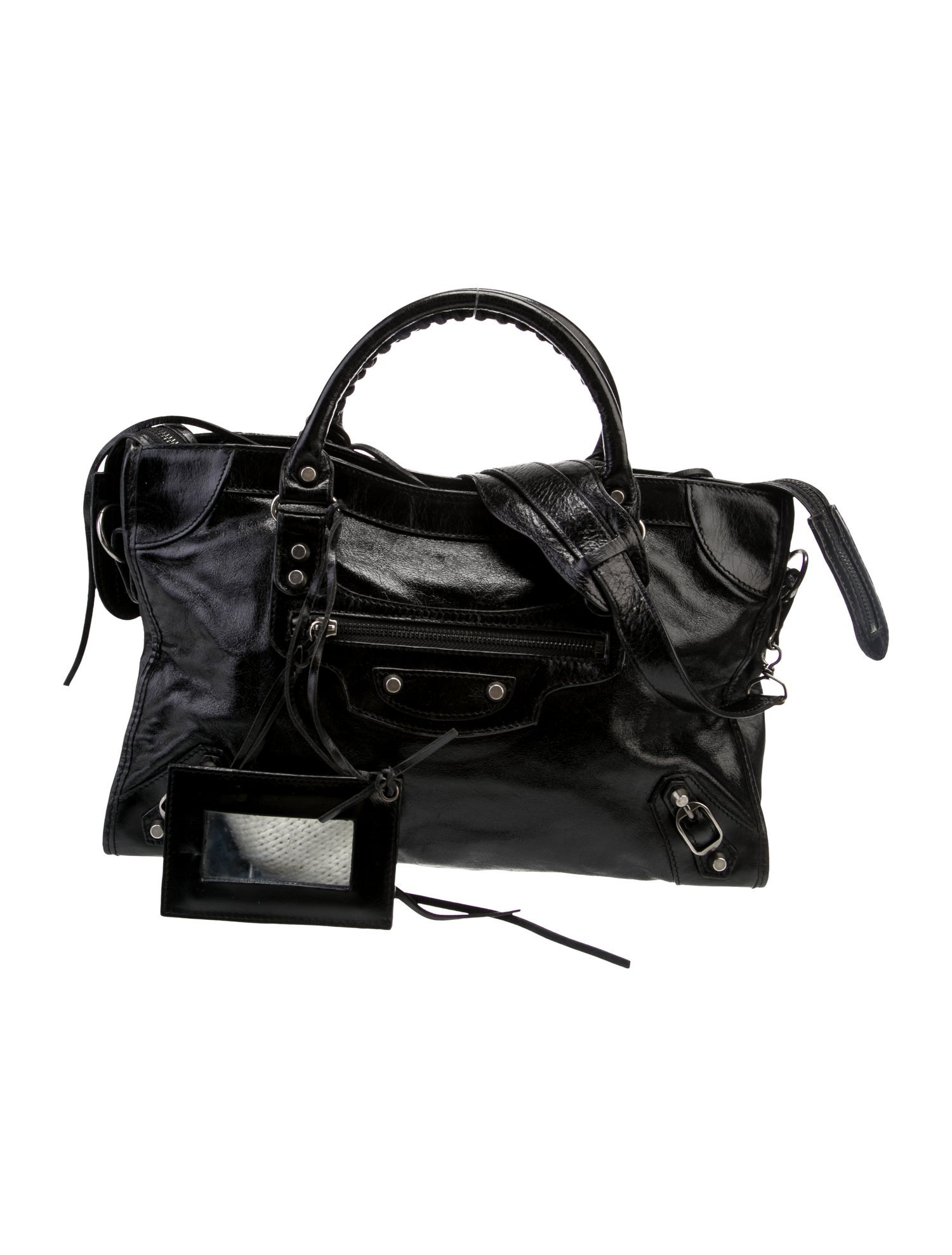 Balenciaga Leather Motocross Classic City