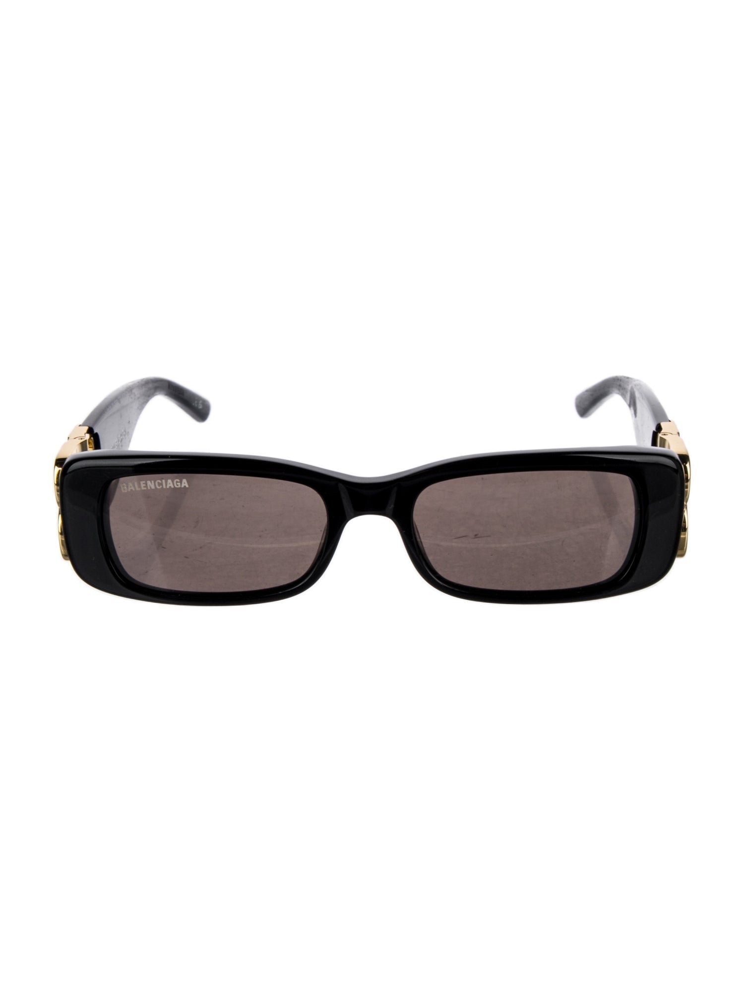 Balenciaga Square Tinted Sunglasses