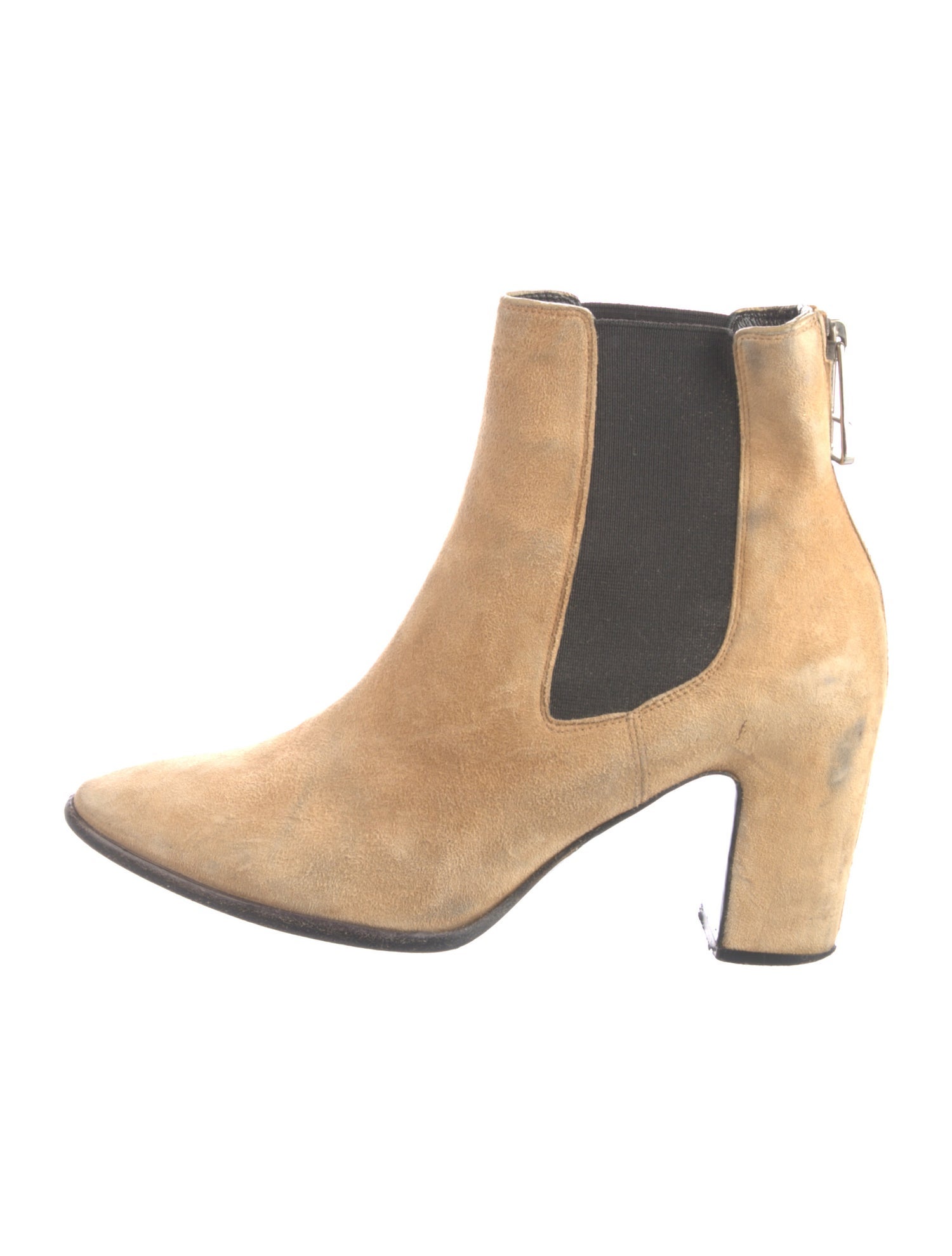 Balenciaga Suede Chelsea Boots