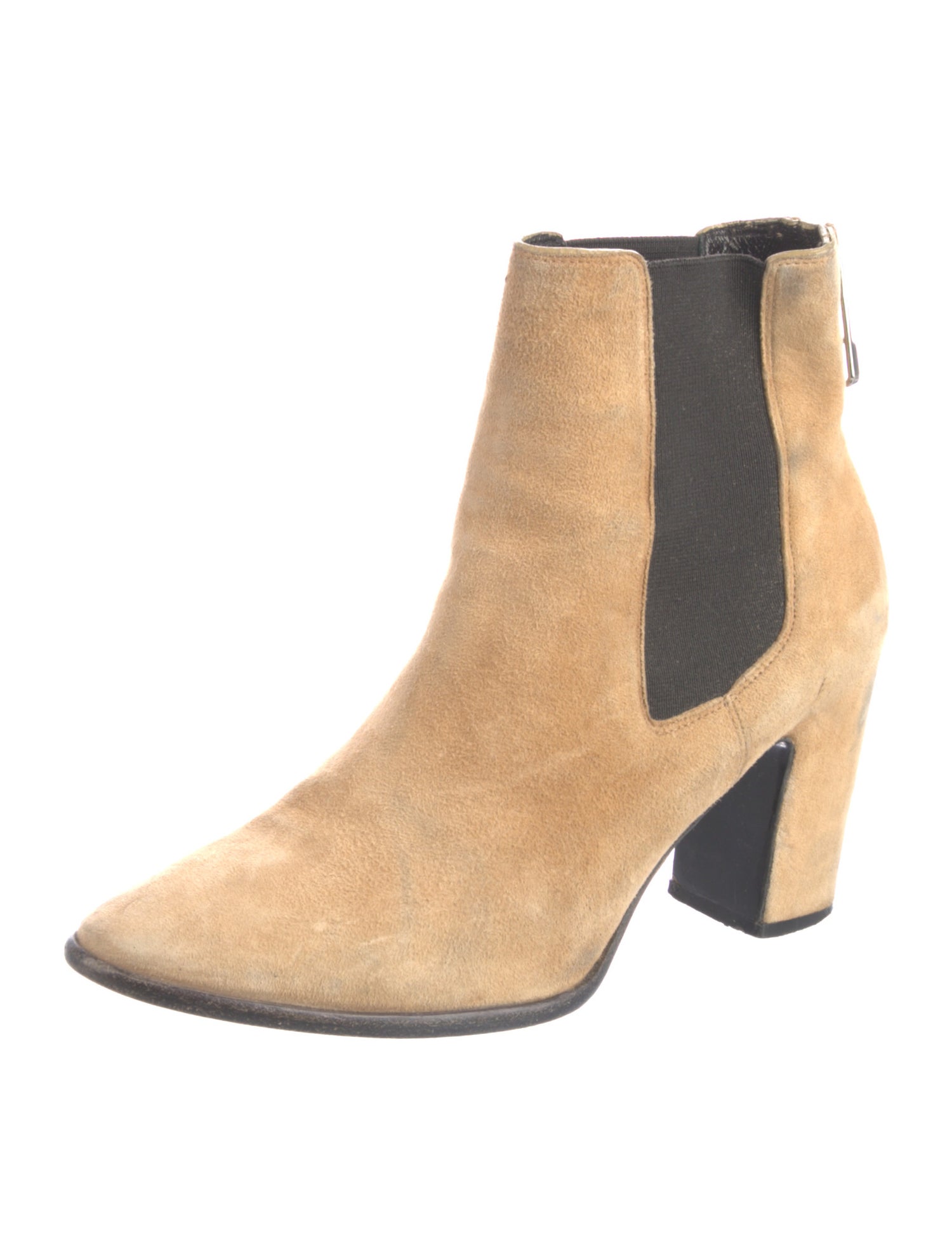 Balenciaga Suede Chelsea Boots