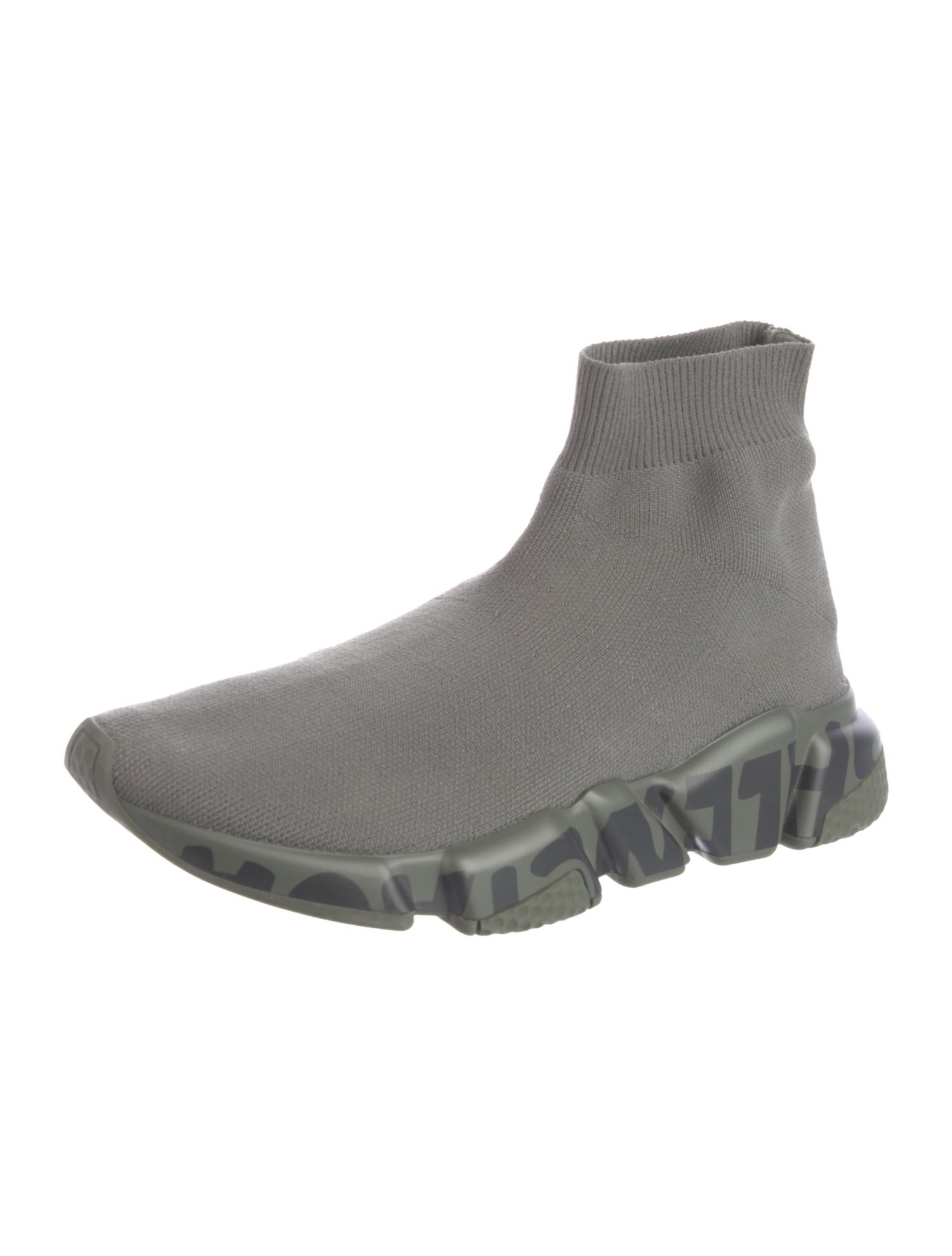 Balenciaga Speed Trainer LT 'Graffiti' Sock Sneakers