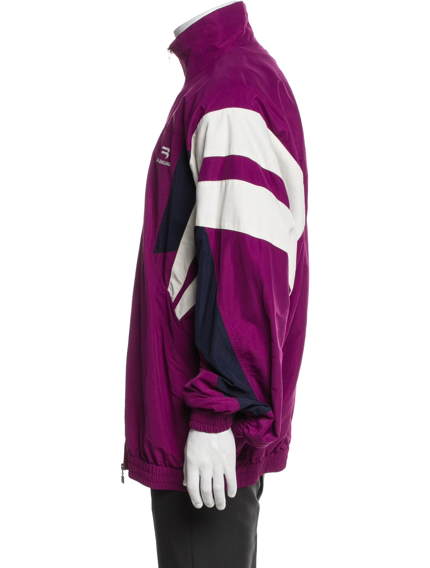 Balenciaga 2021 Sporty B Logo Windbreaker