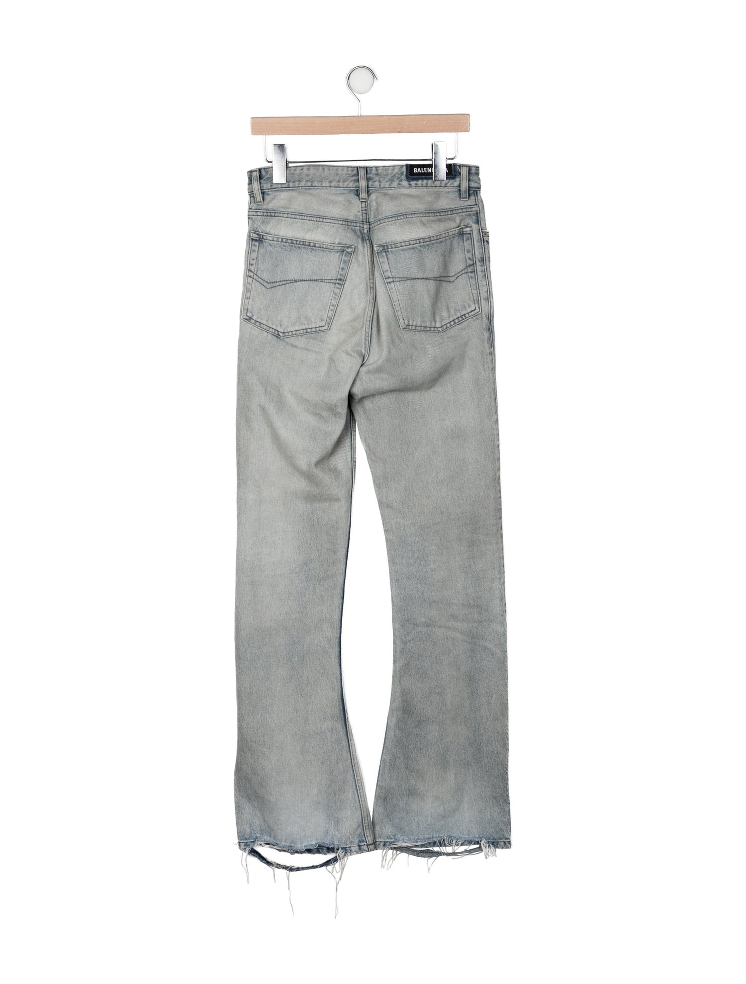 Balenciaga 2023-2024 Wide Leg Jeans