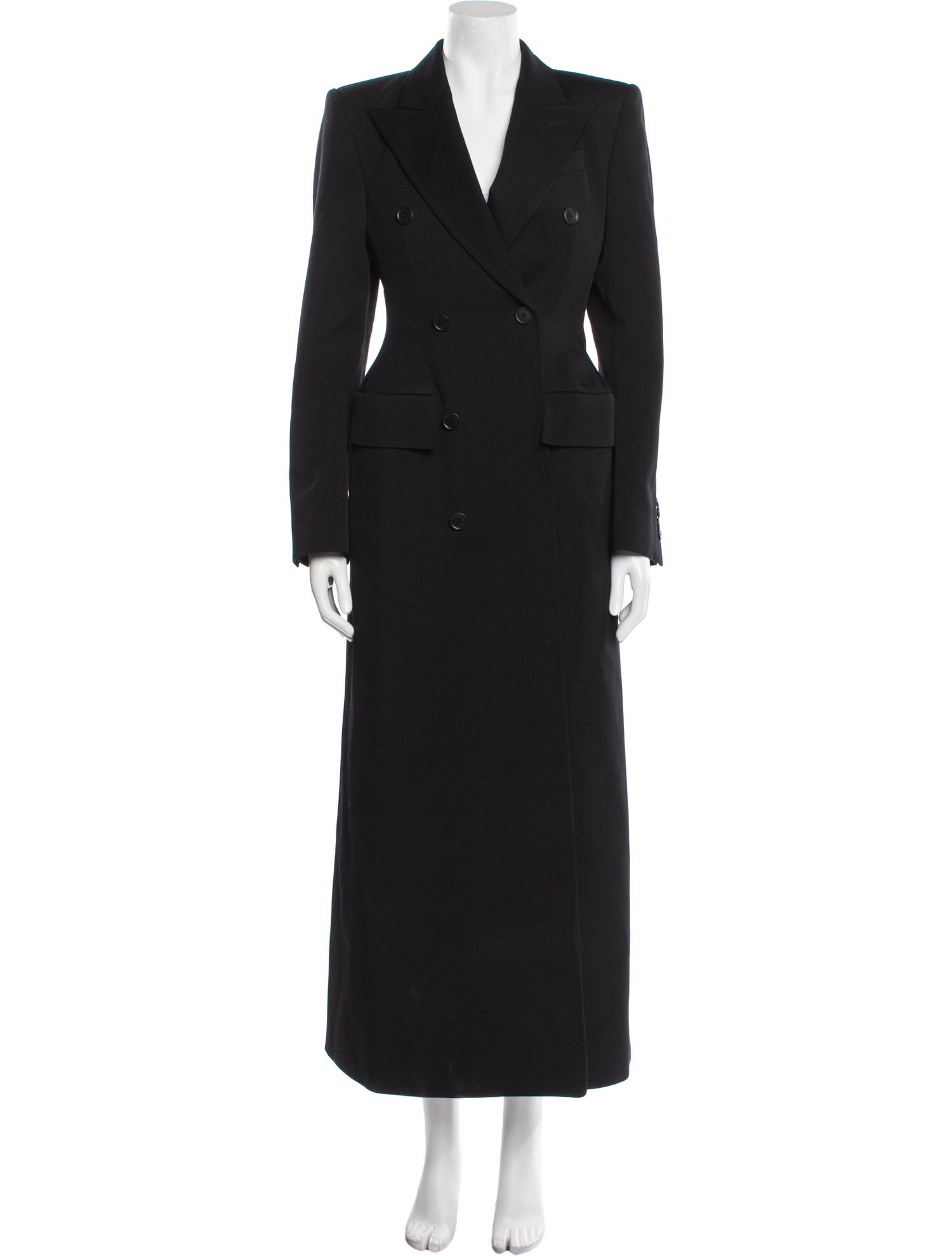 Balenciaga 2022 Wool Peacoat w/ Tags