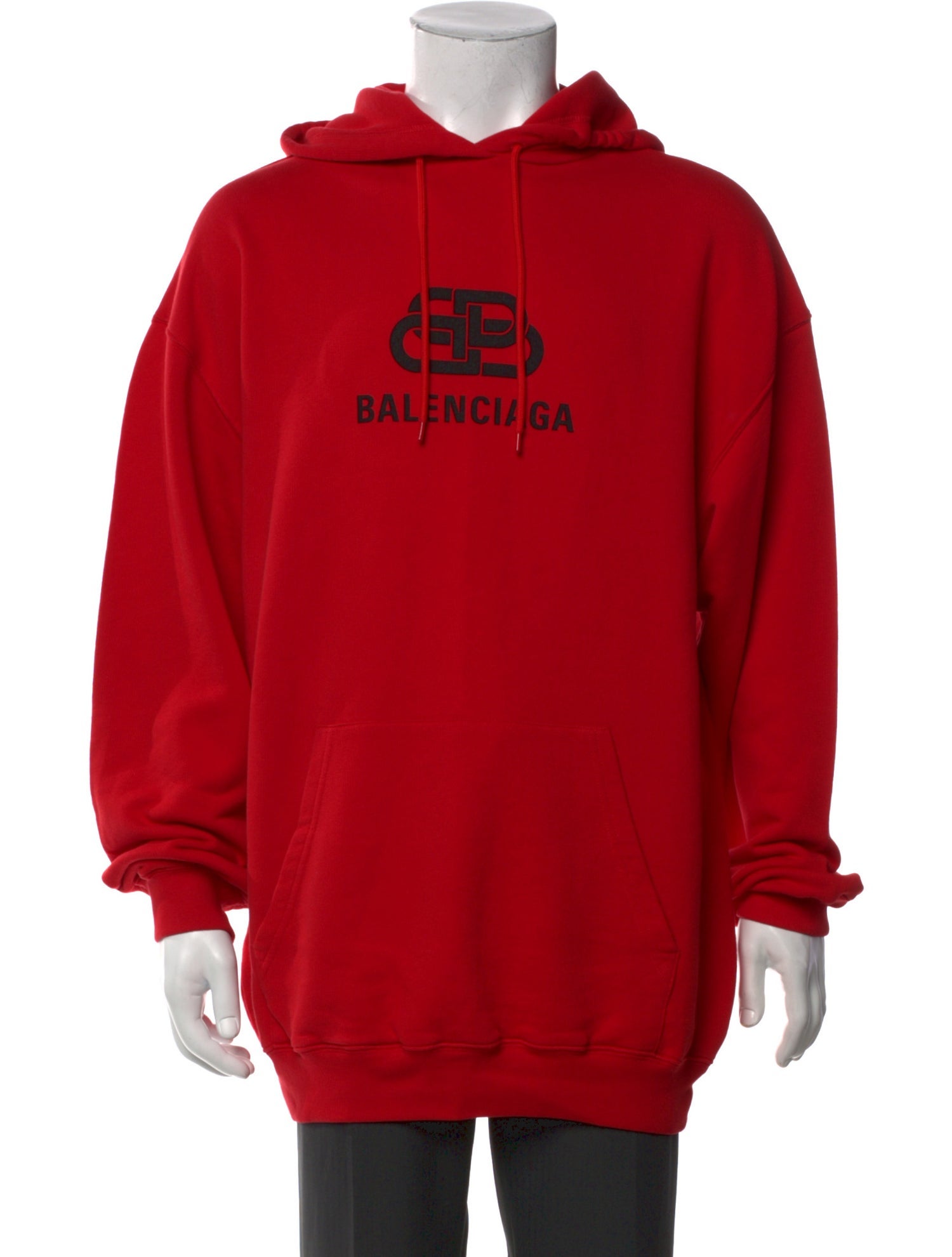 Balenciaga 2019 Signature Logo Hoodie