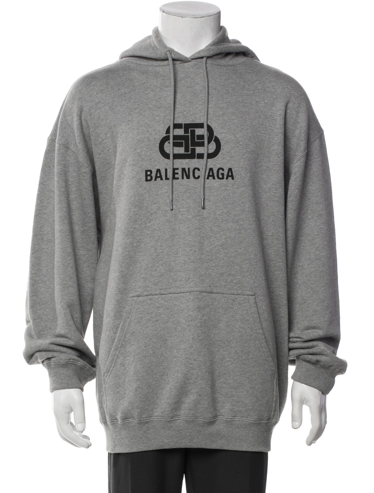 Balenciaga 2019 Signature Logo Hoodie