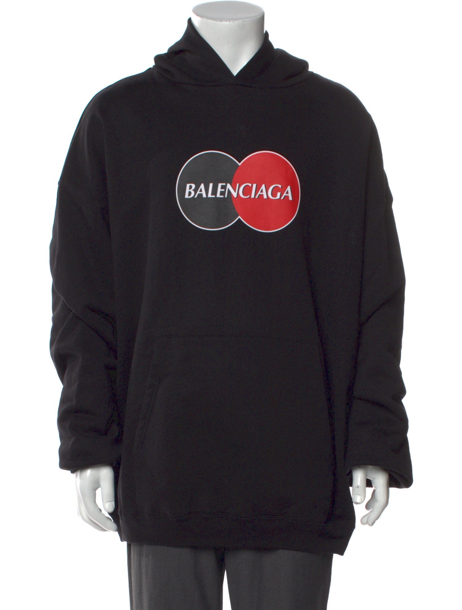Balenciaga 2020 Graphic Print Hoodie