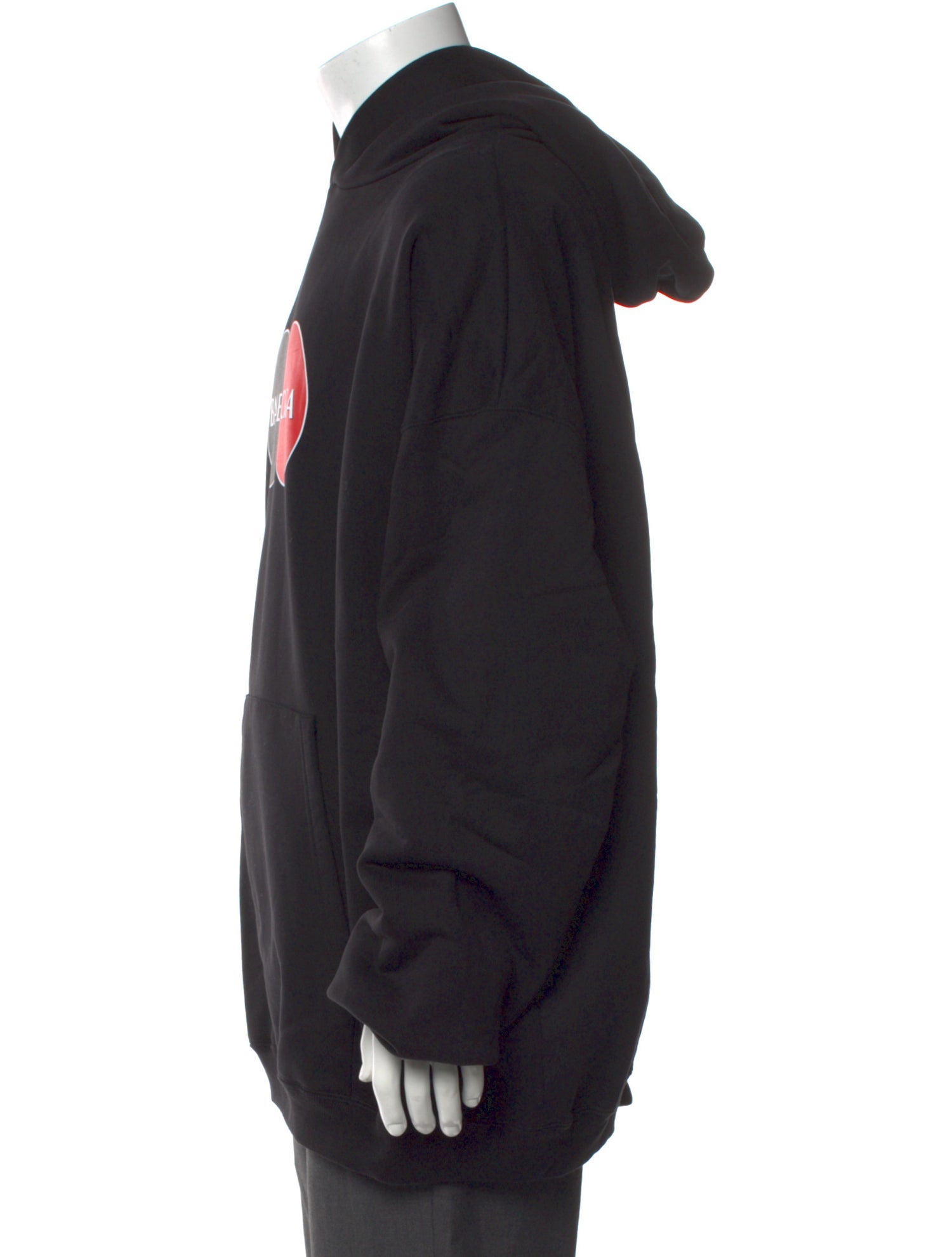 Balenciaga 2020 Graphic Print Hoodie