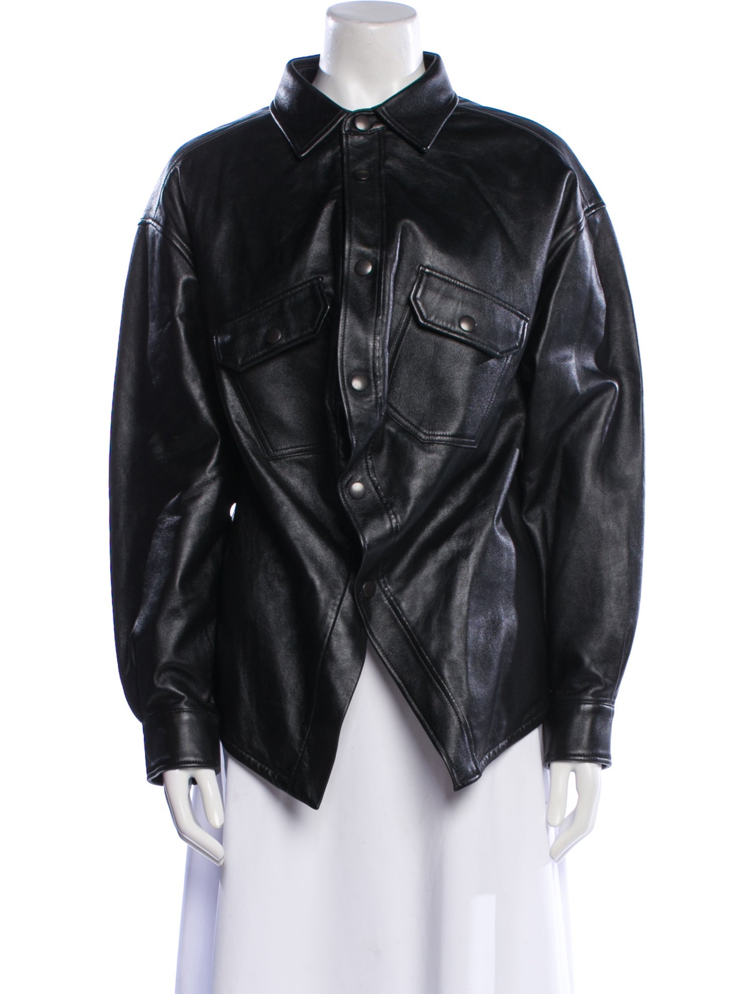 Balenciaga 2019-2020 Leather Biker Jacket
