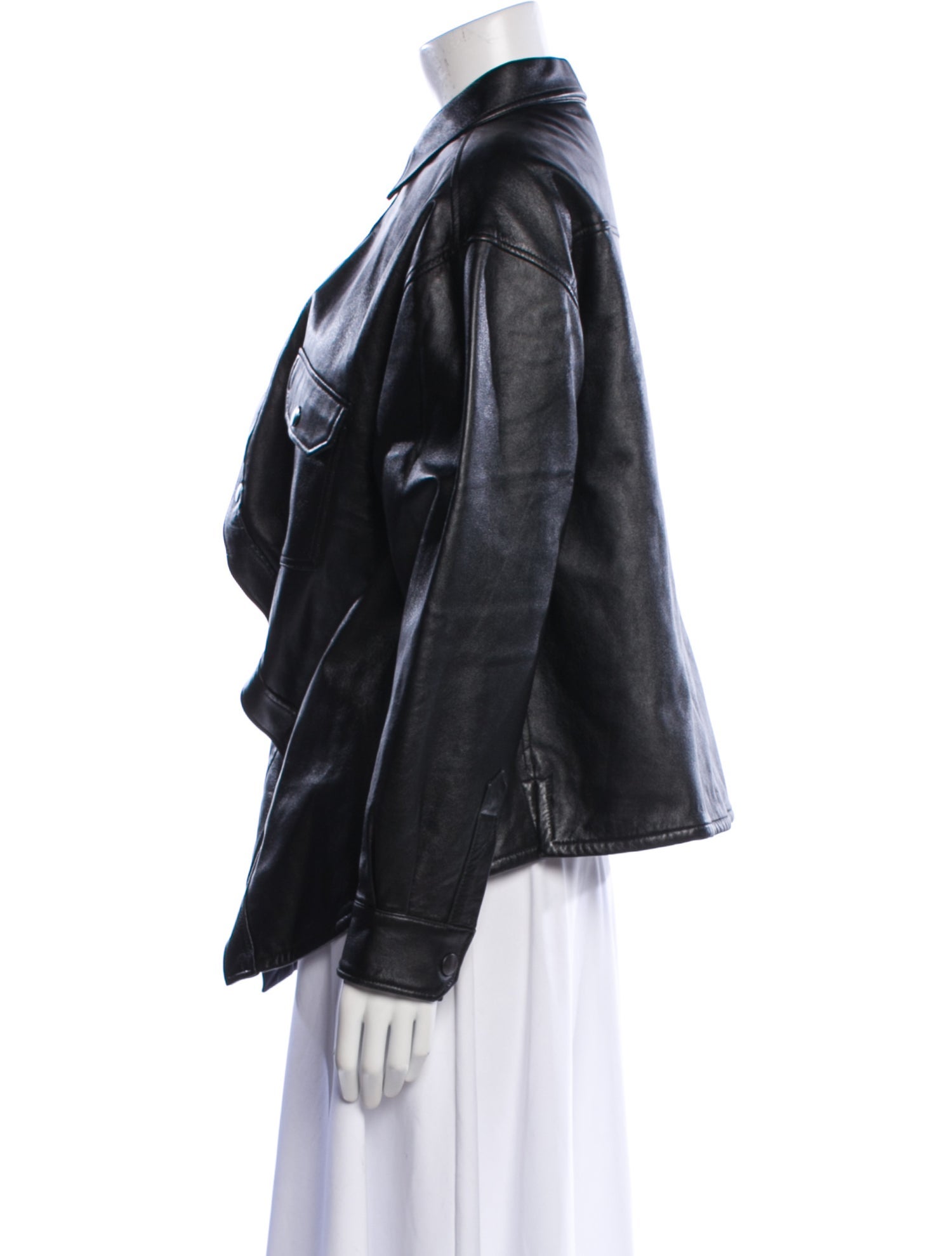Balenciaga 2019-2020 Leather Biker Jacket