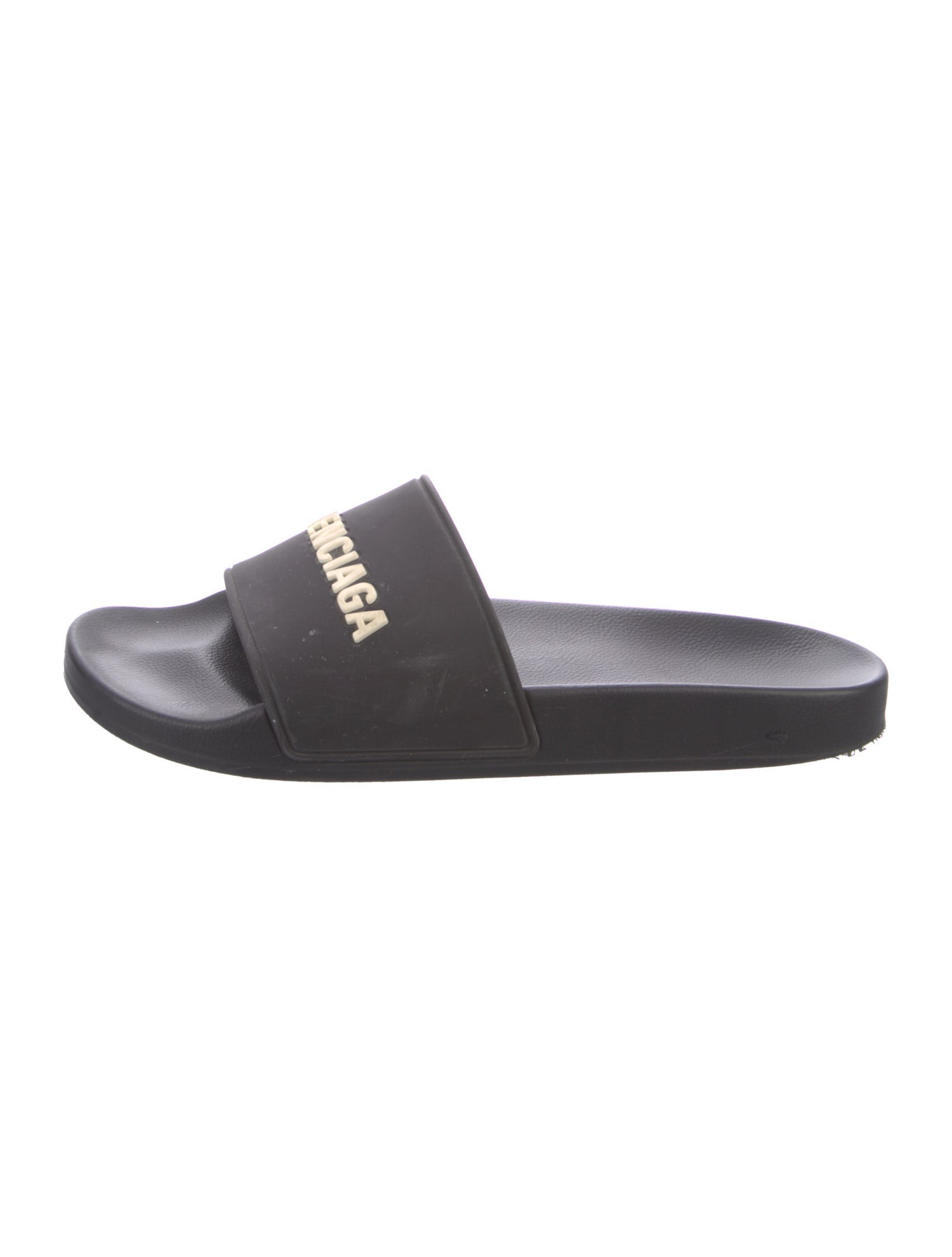 Balenciaga Rubber Printed Slides
