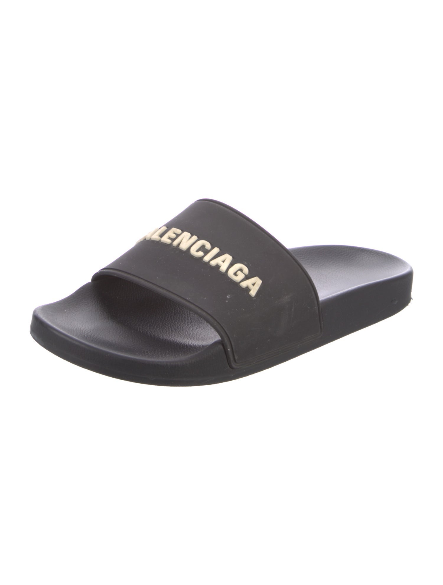 Balenciaga Rubber Printed Slides