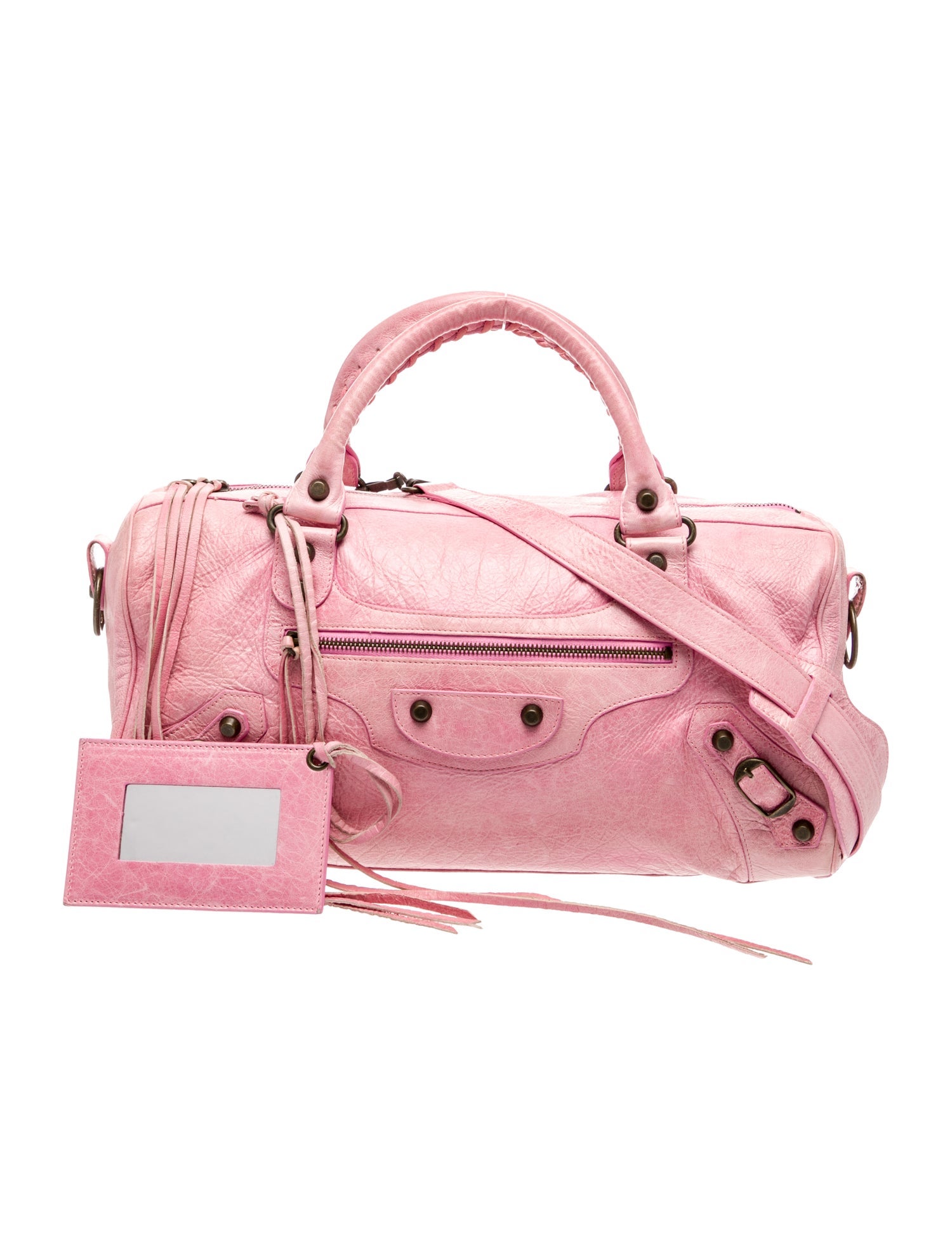 Balenciaga Leather Motocross Twiggy