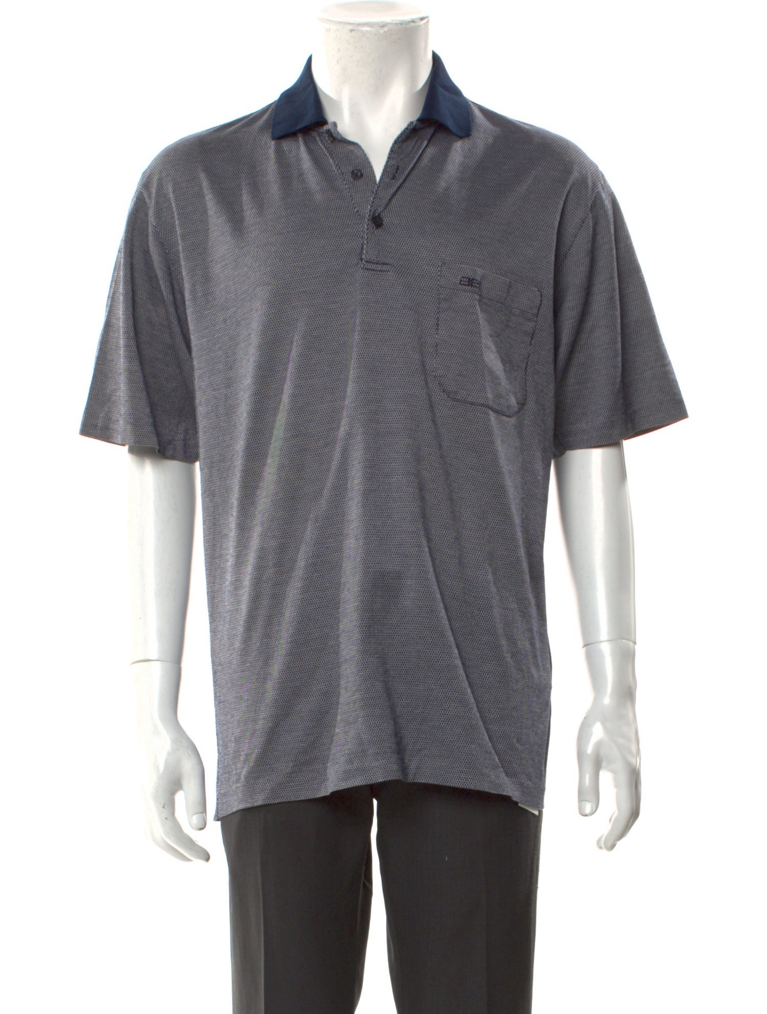 Balenciaga Vintage Collar Polo Shirt