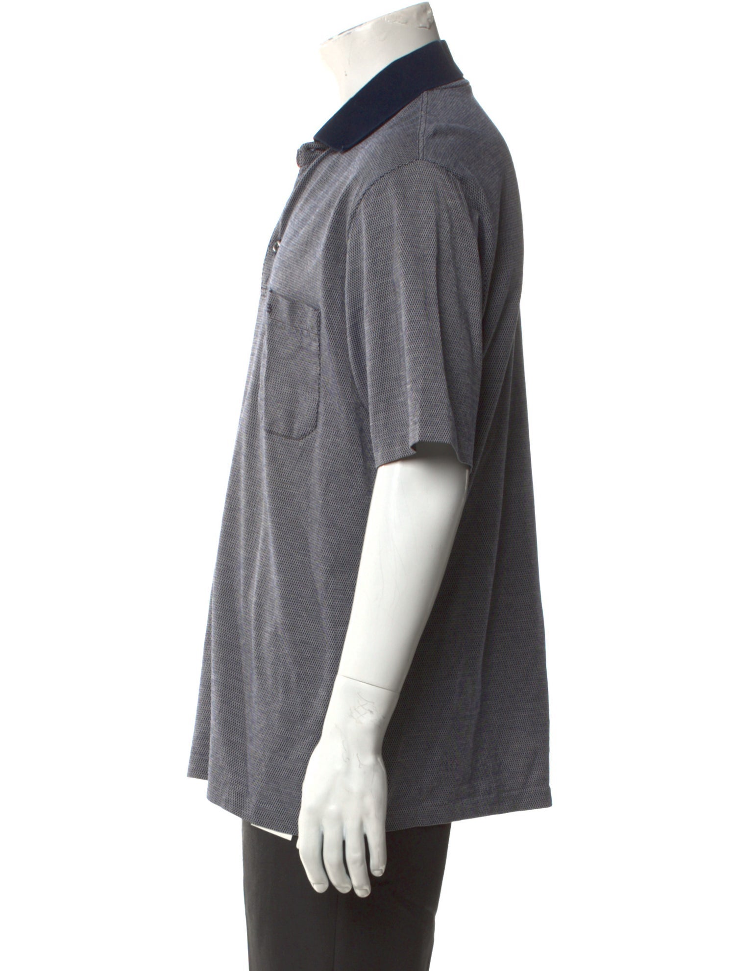 Balenciaga Vintage Collar Polo Shirt