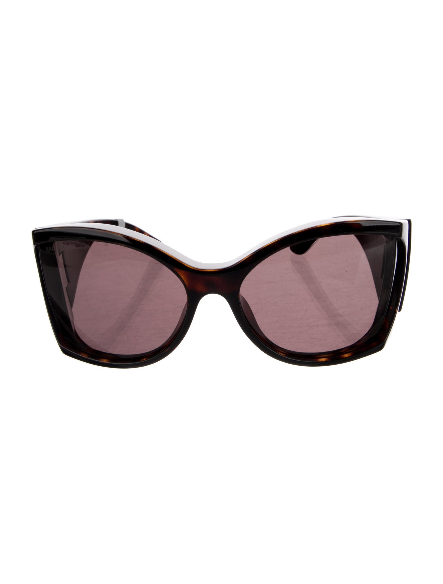 Balenciaga Cat-Eye Tinted Sunglasses