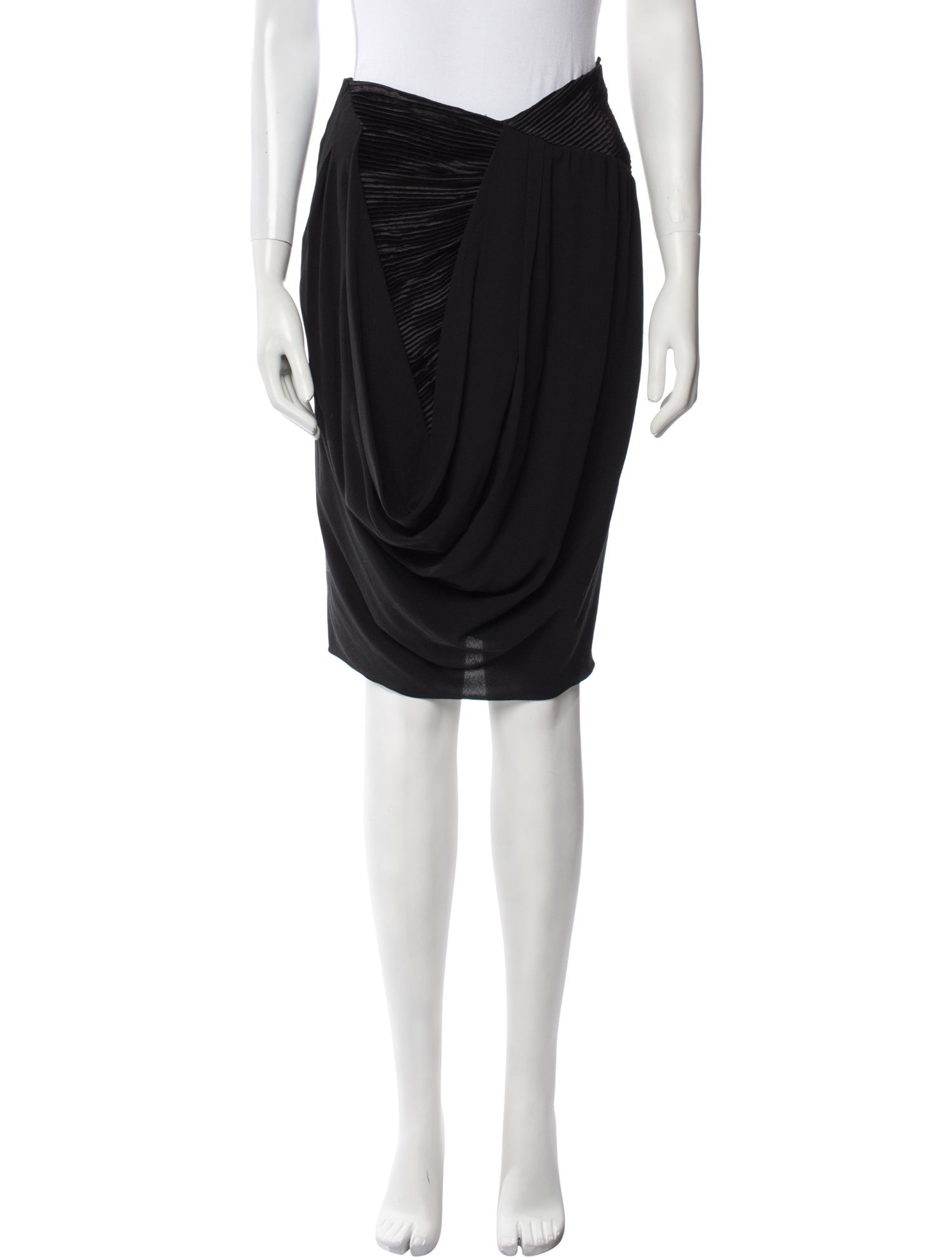 Balenciaga Late 2000's - Early 2010's Knee-Length Skirt