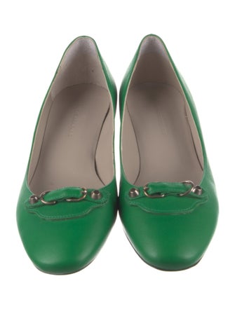 Balenciaga Leather Ballet Flats