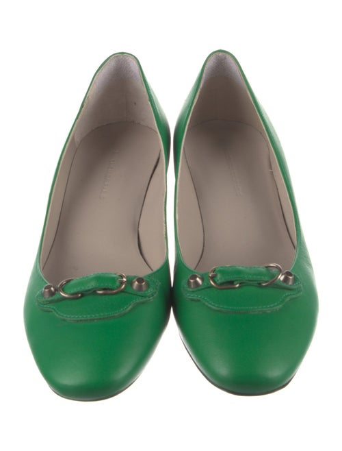 Balenciaga Leather Ballet Flats