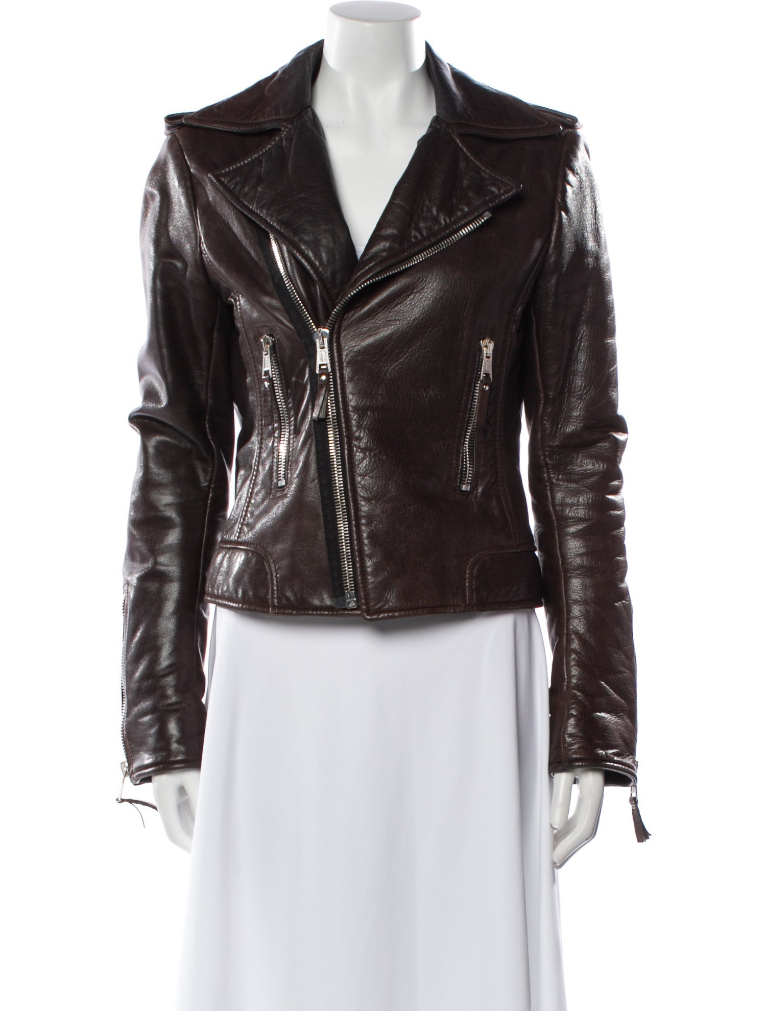 Balenciaga 2008 Leather Biker Jacket