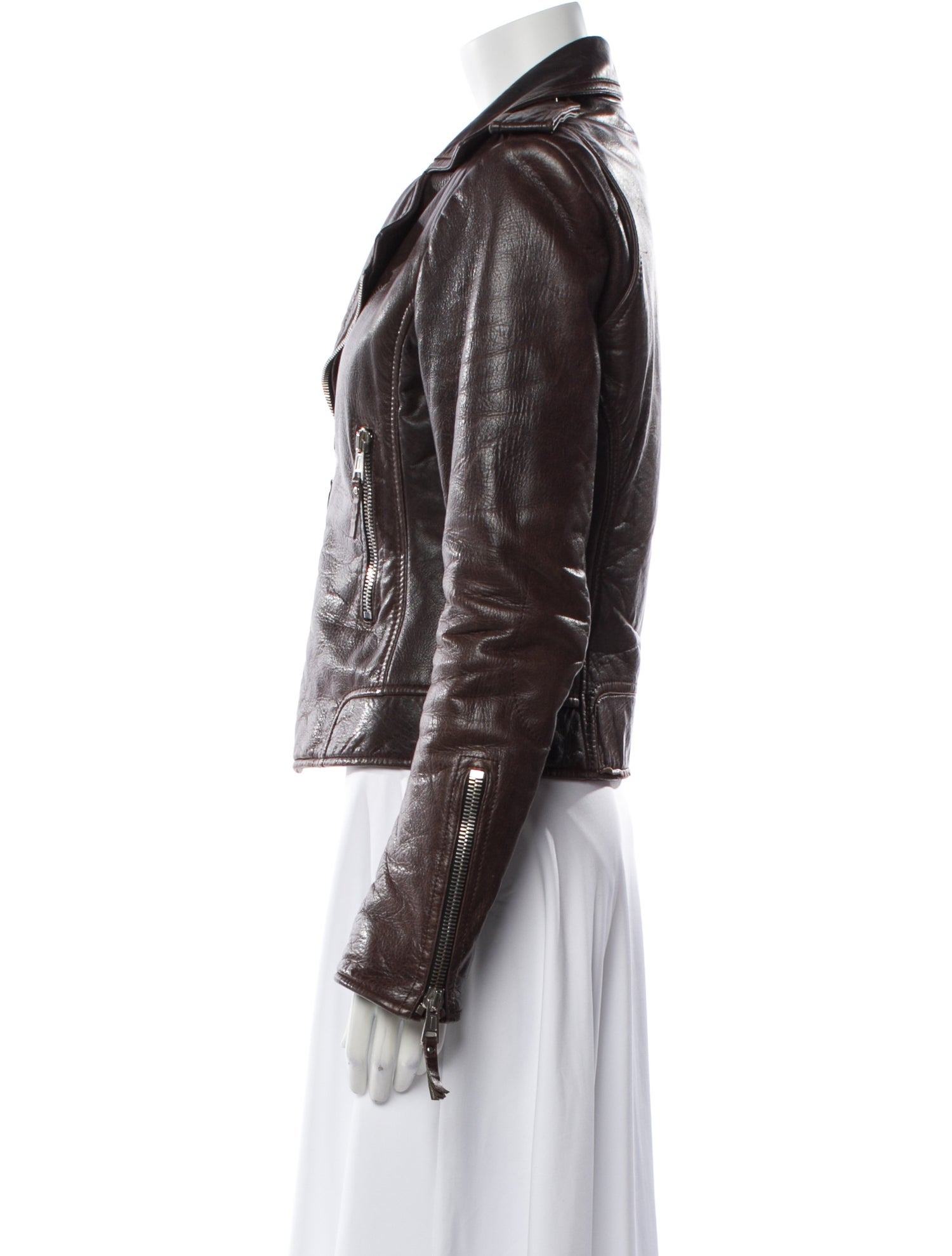 Balenciaga 2008 Leather Biker Jacket