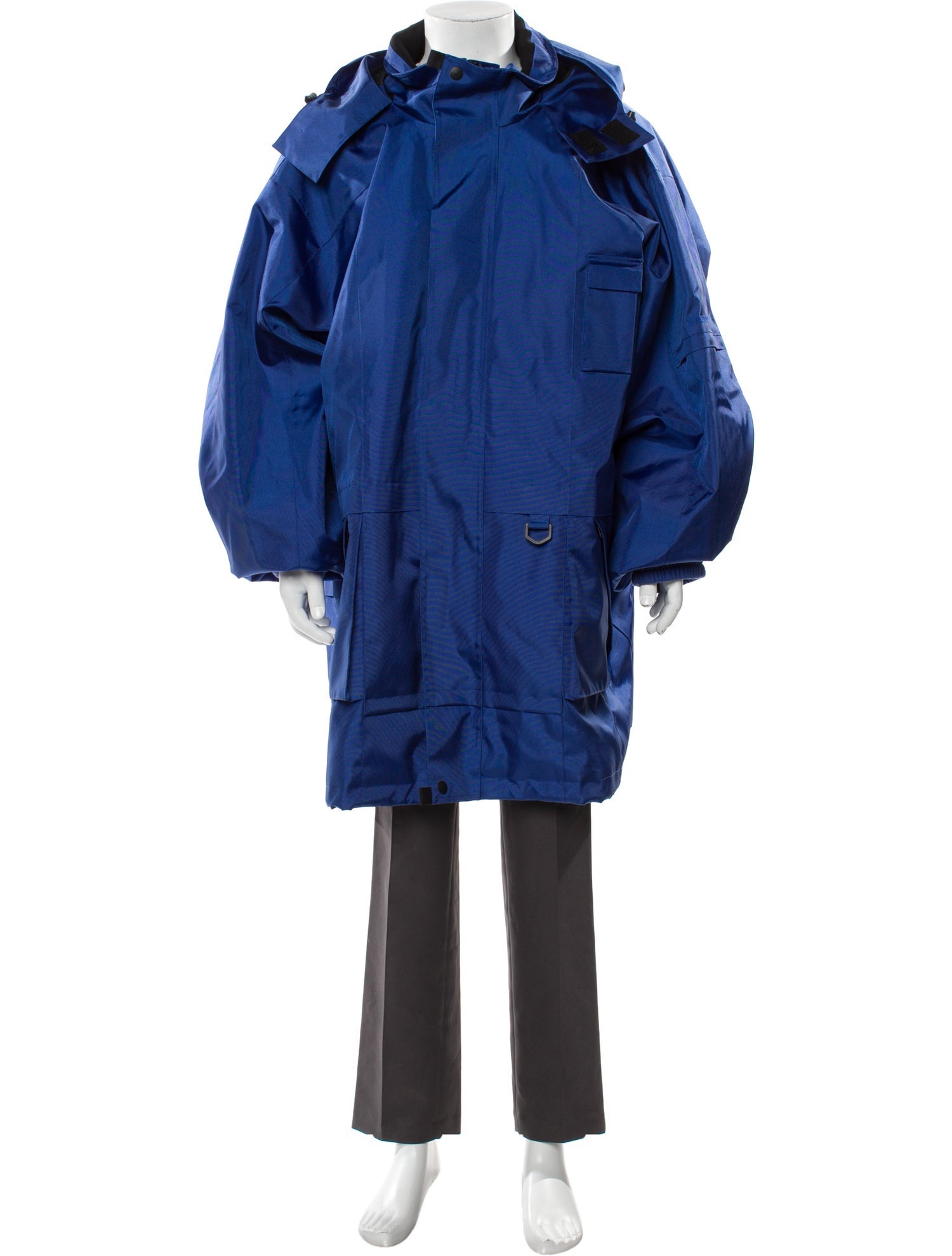 Balenciaga 2018-2019 Signature Logo Parka w/ Tags