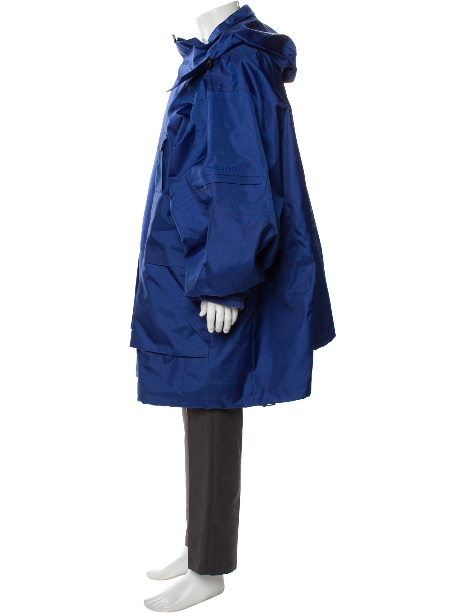 Balenciaga 2018-2019 Signature Logo Parka w/ Tags