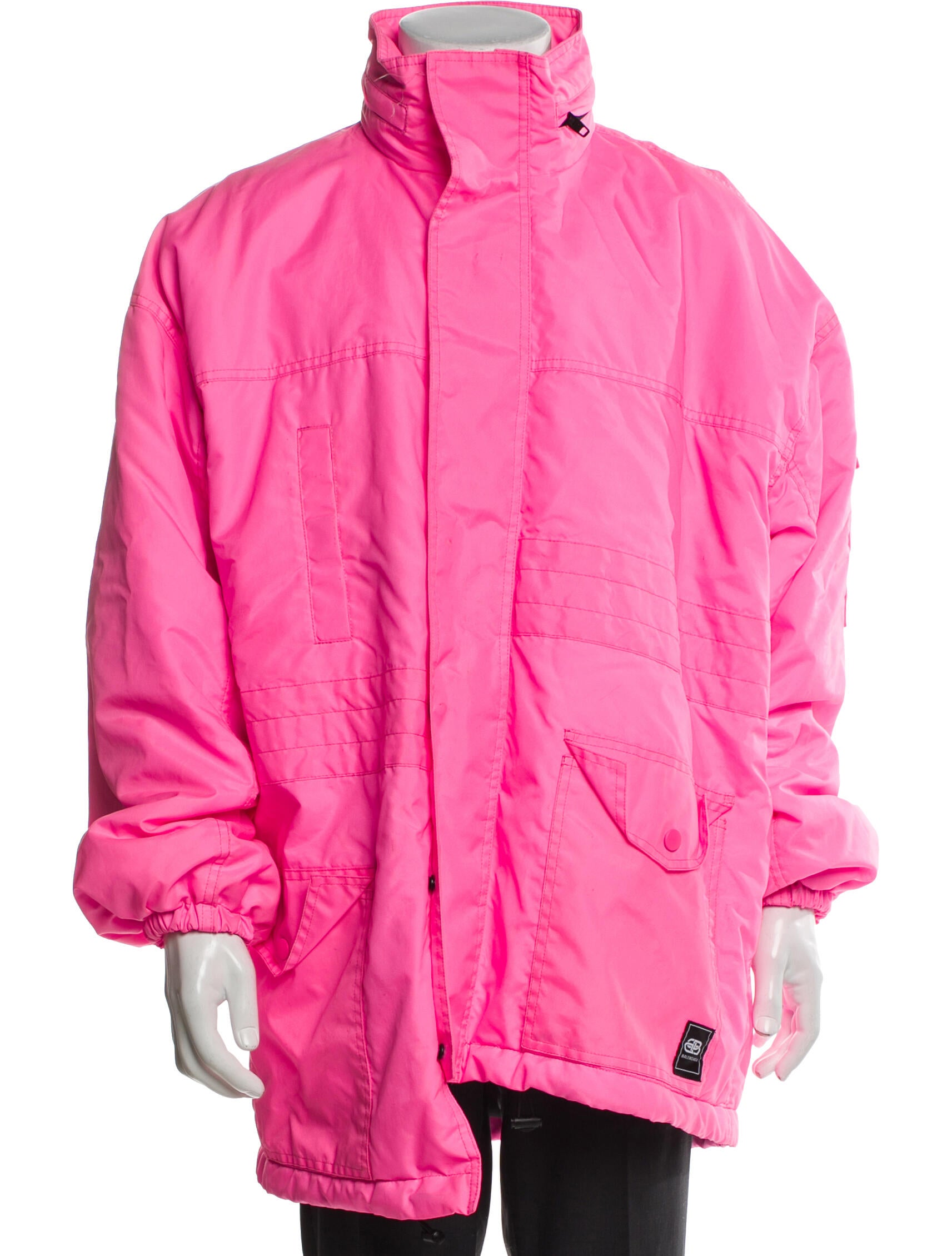 Balenciaga 2020 Asymmetrical Parka