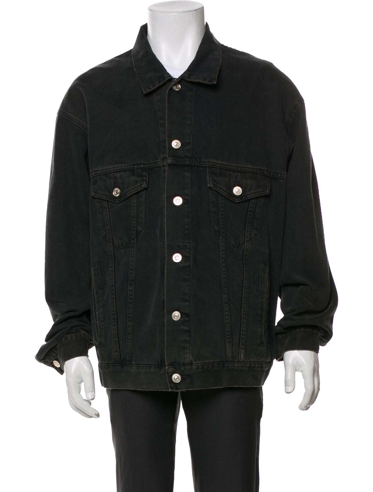 Balenciaga 2021 'Graffiti' Denim Jacket