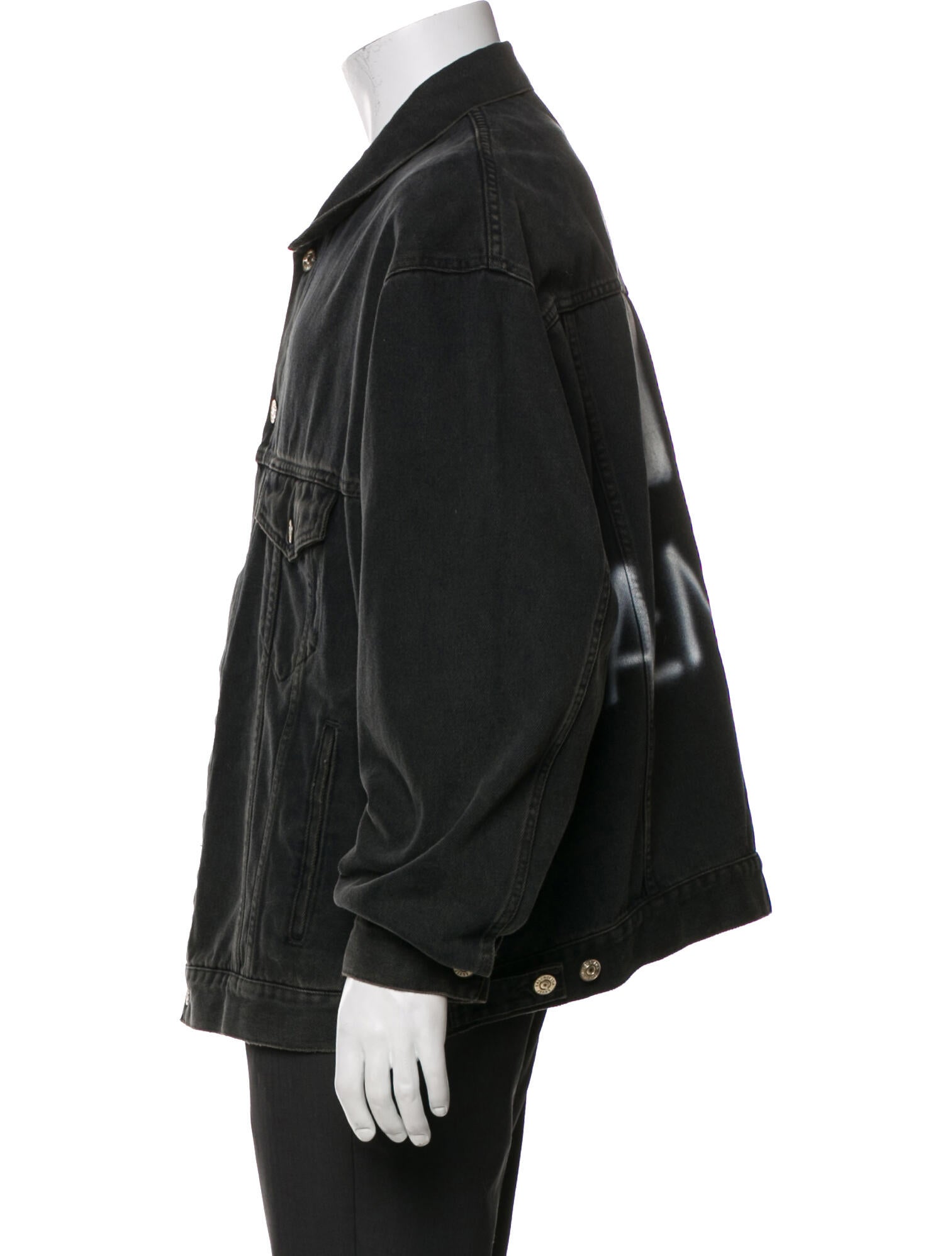 Balenciaga 2021 'Graffiti' Denim Jacket