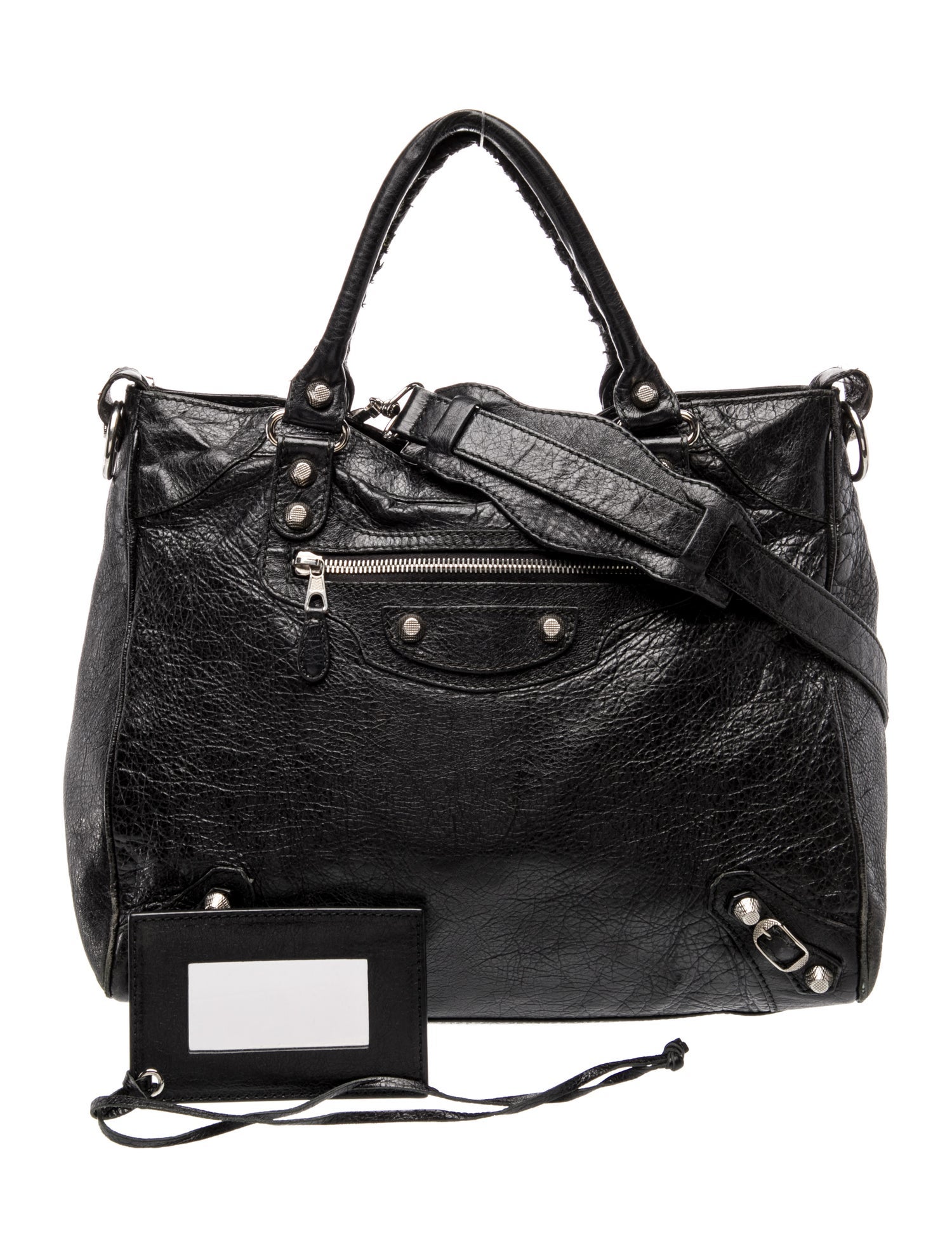 Balenciaga Leather Motocross Classic City