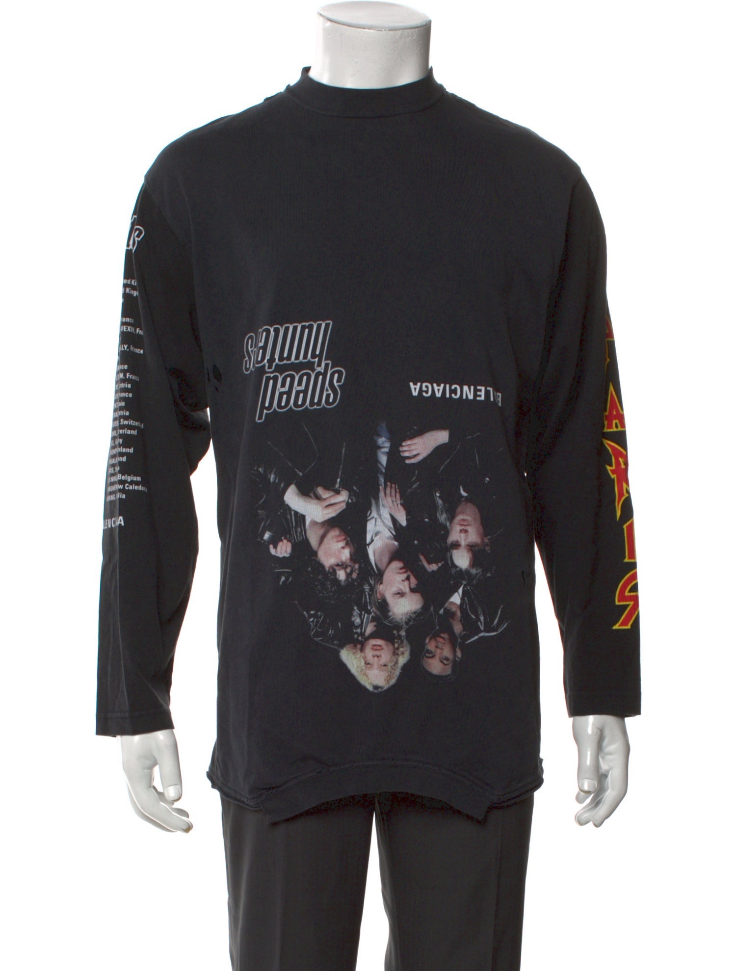 Balenciaga 2021 Graphic Print T-Shirt